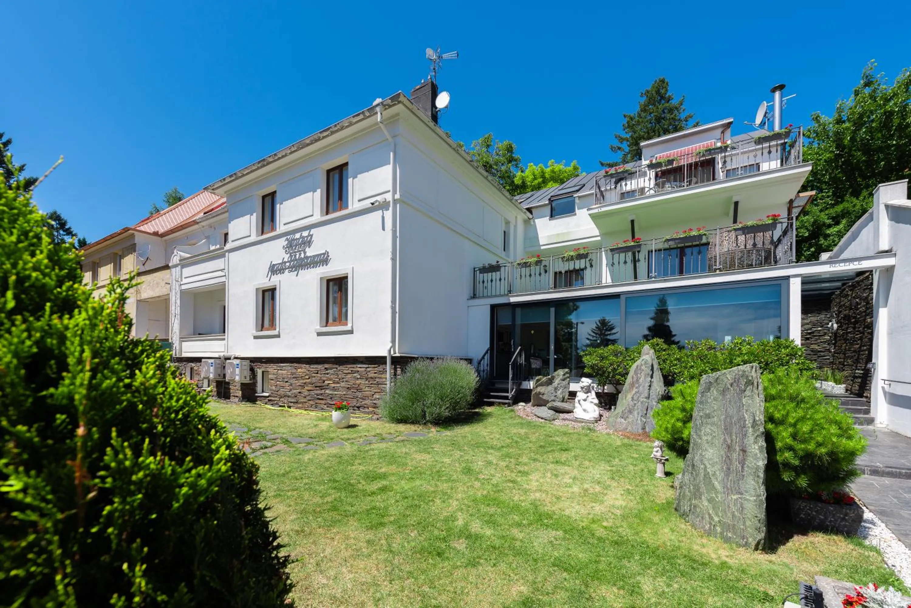 Property building in Wellness & SPA boutique Hotel pod lipkami Prague