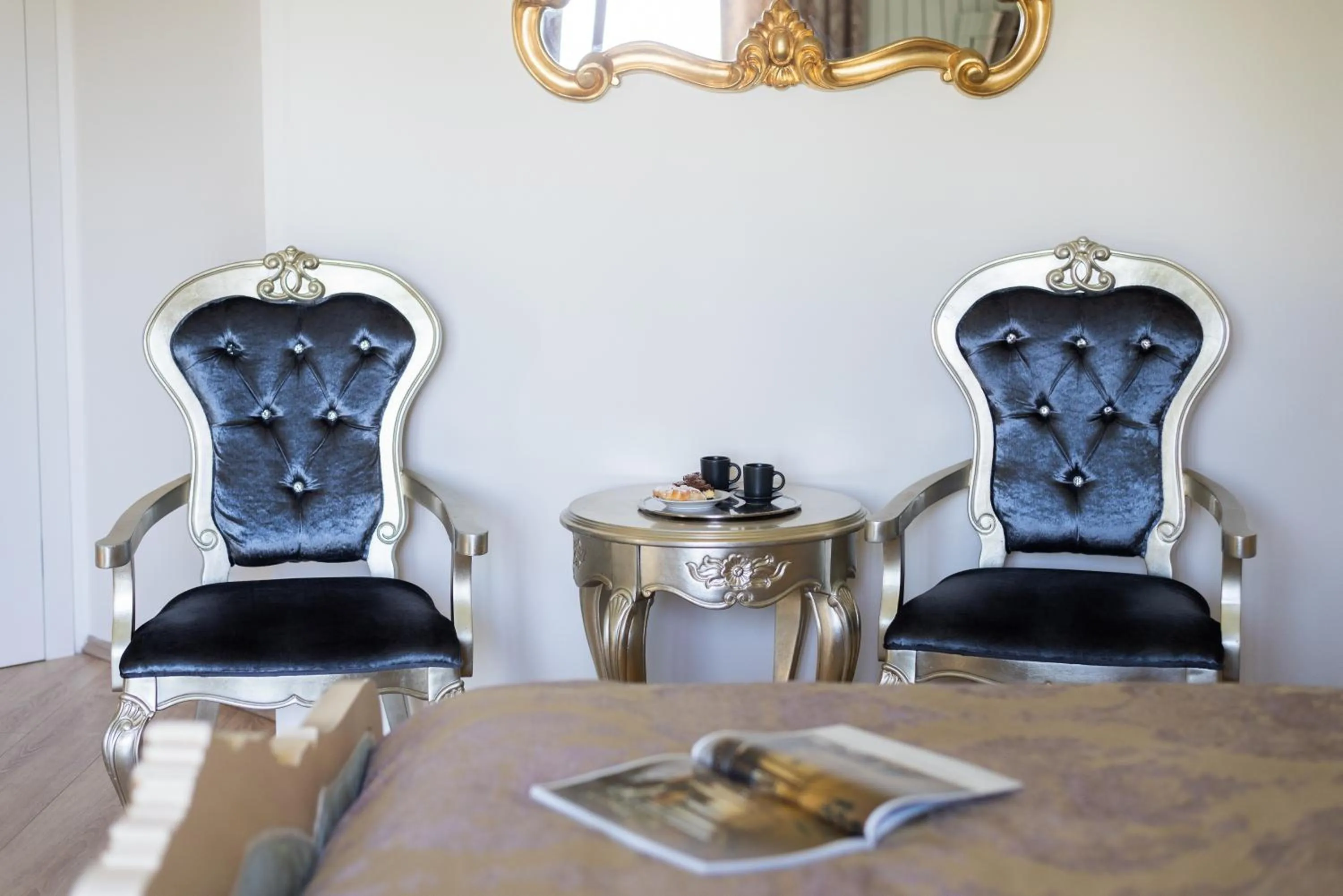 Living room in Wellness & SPA boutique Hotel pod lipkami Prague