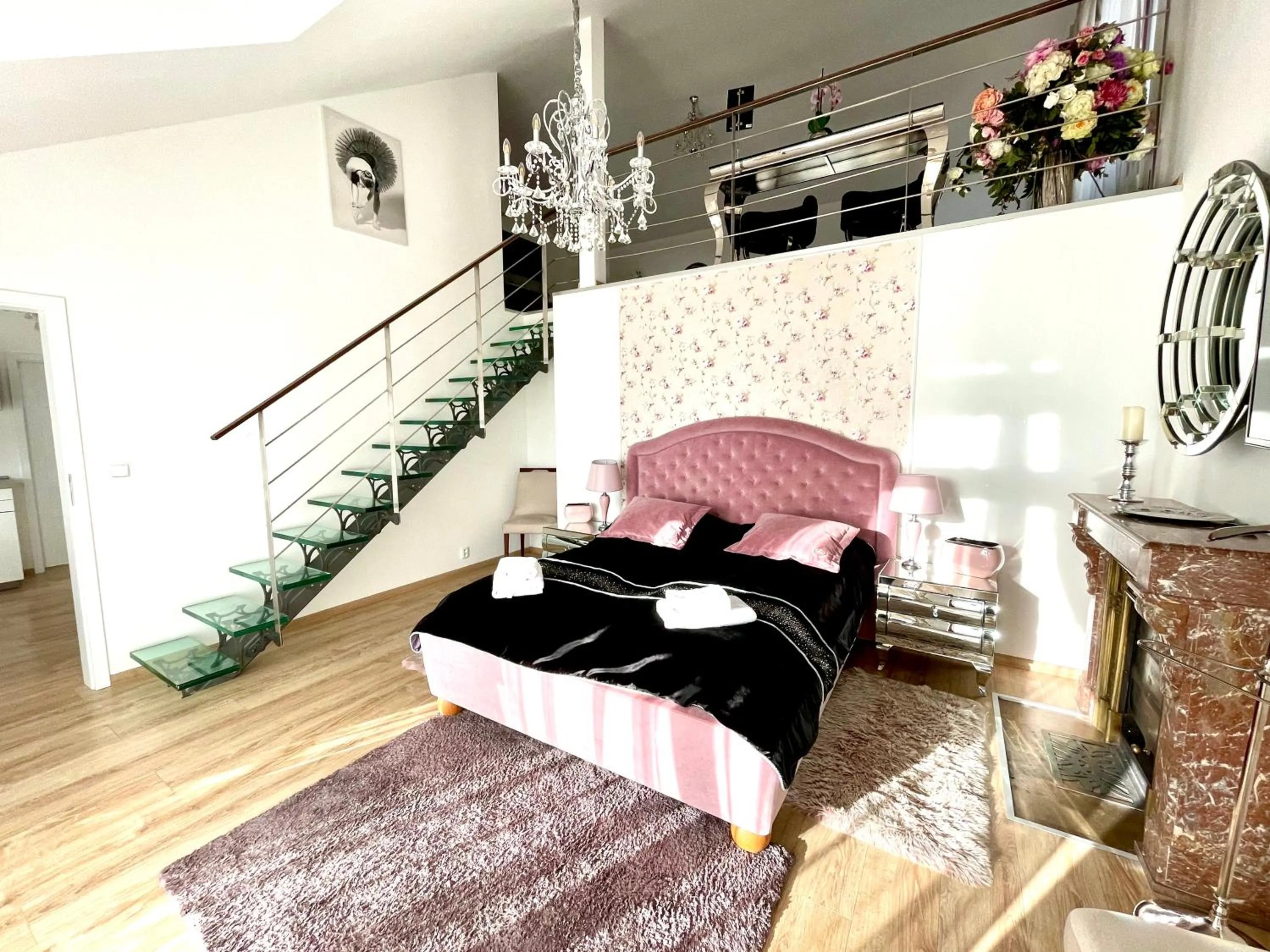 Apartment with Balcony in Wellness & SPA boutique Hotel pod lipkami Prague