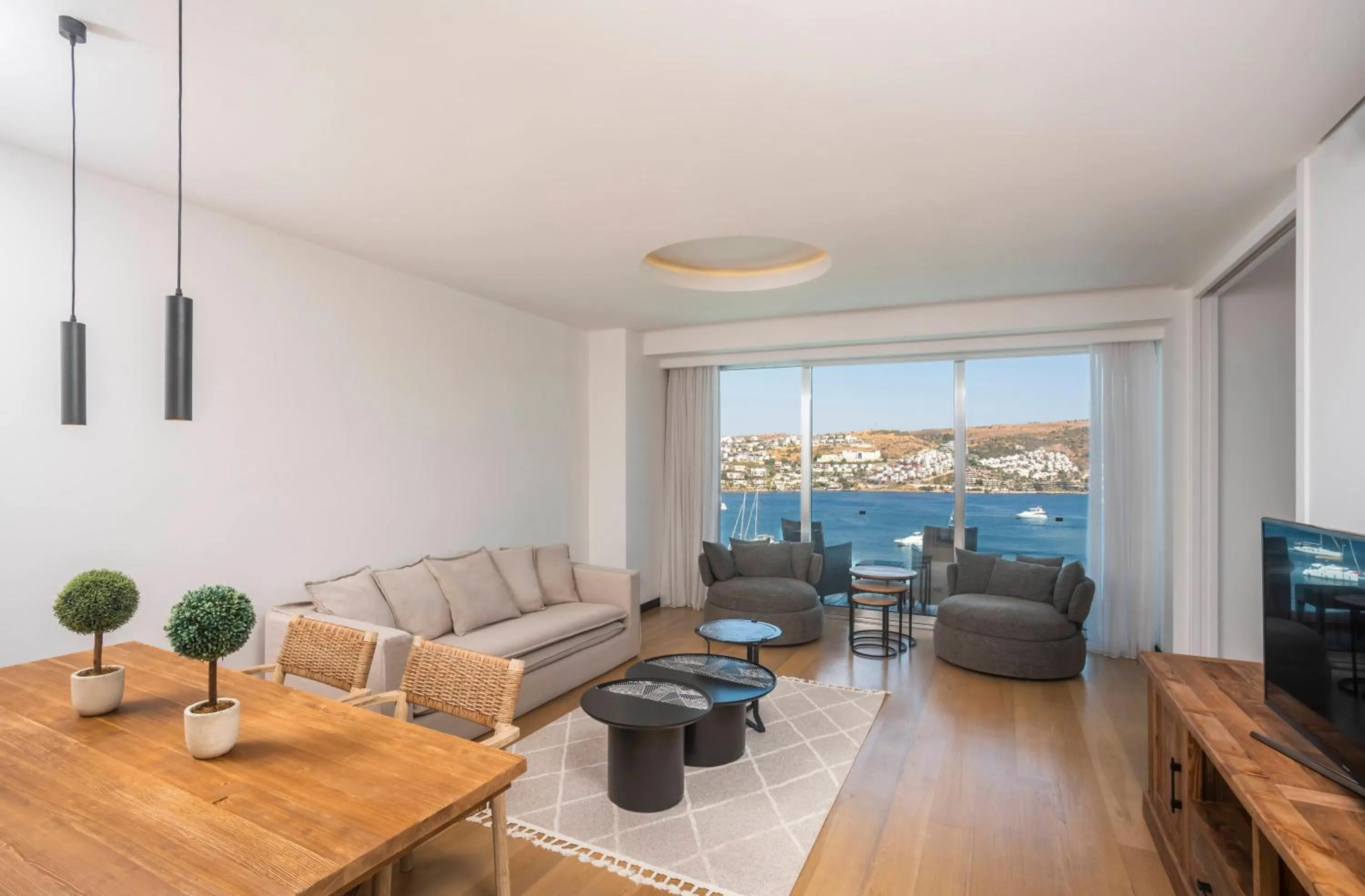 Living room in Cape Bodrum Luxury Hotel & Beach