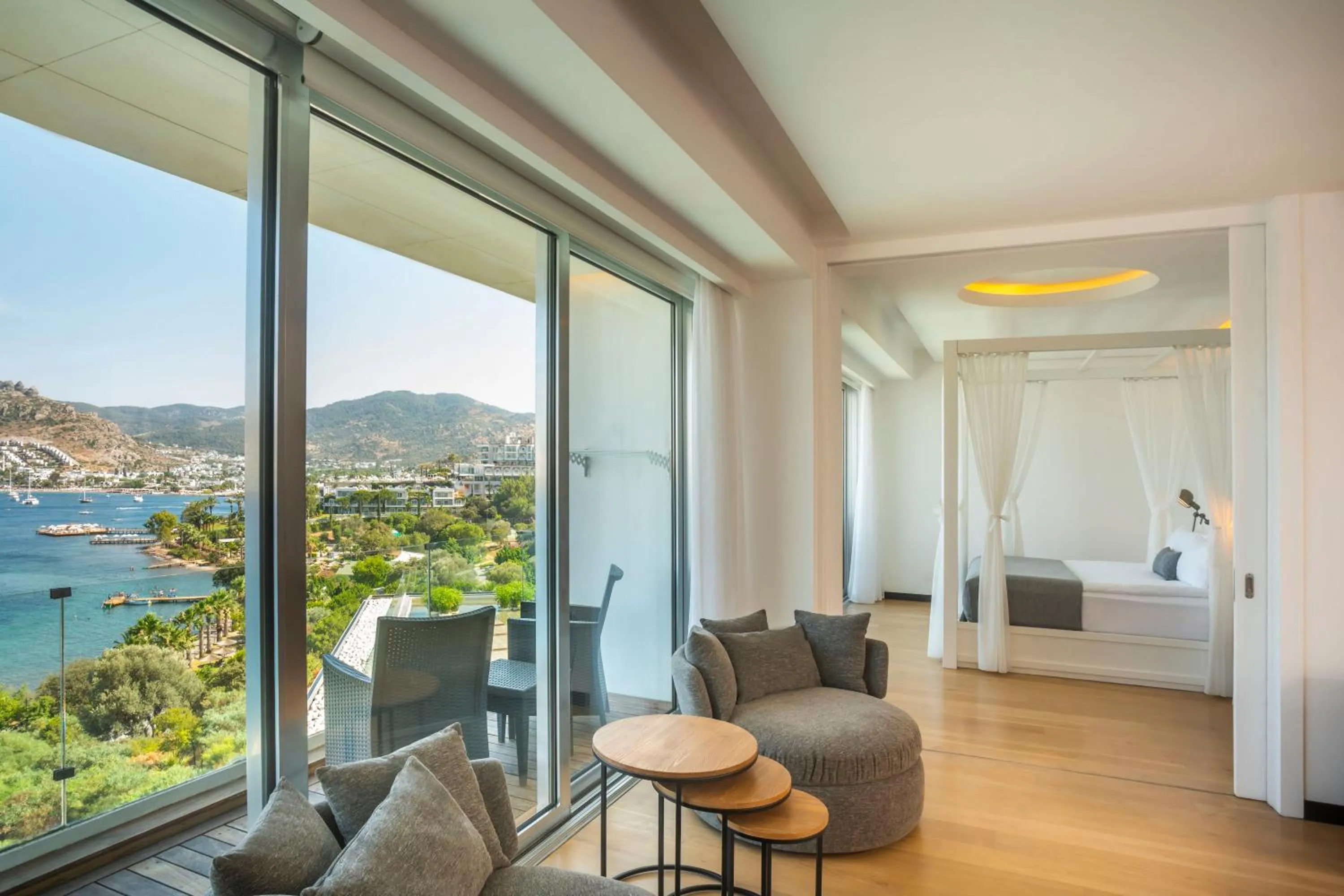 Balcony/Terrace in Cape Bodrum Luxury Hotel & Beach