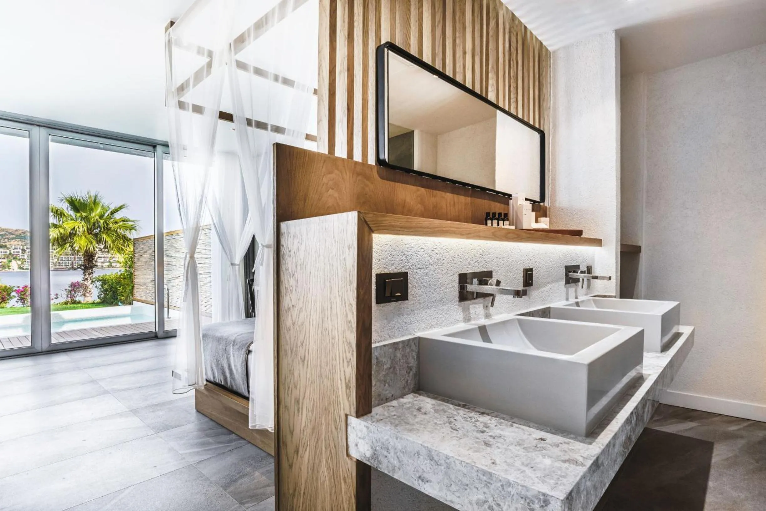 Bathroom in Cape Bodrum Luxury Hotel & Beach