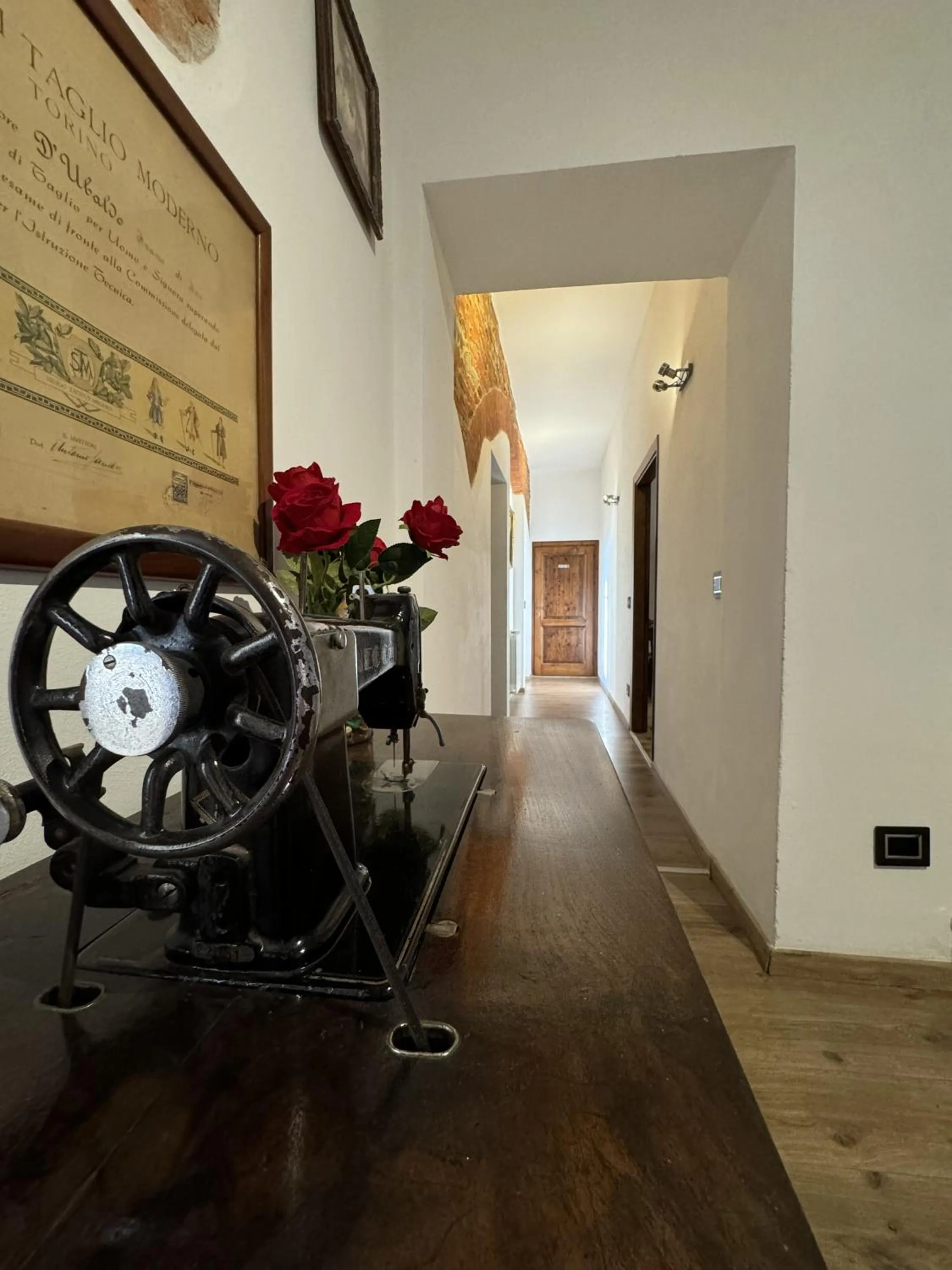 Decorative detail in B&B La Casa del Sarto
