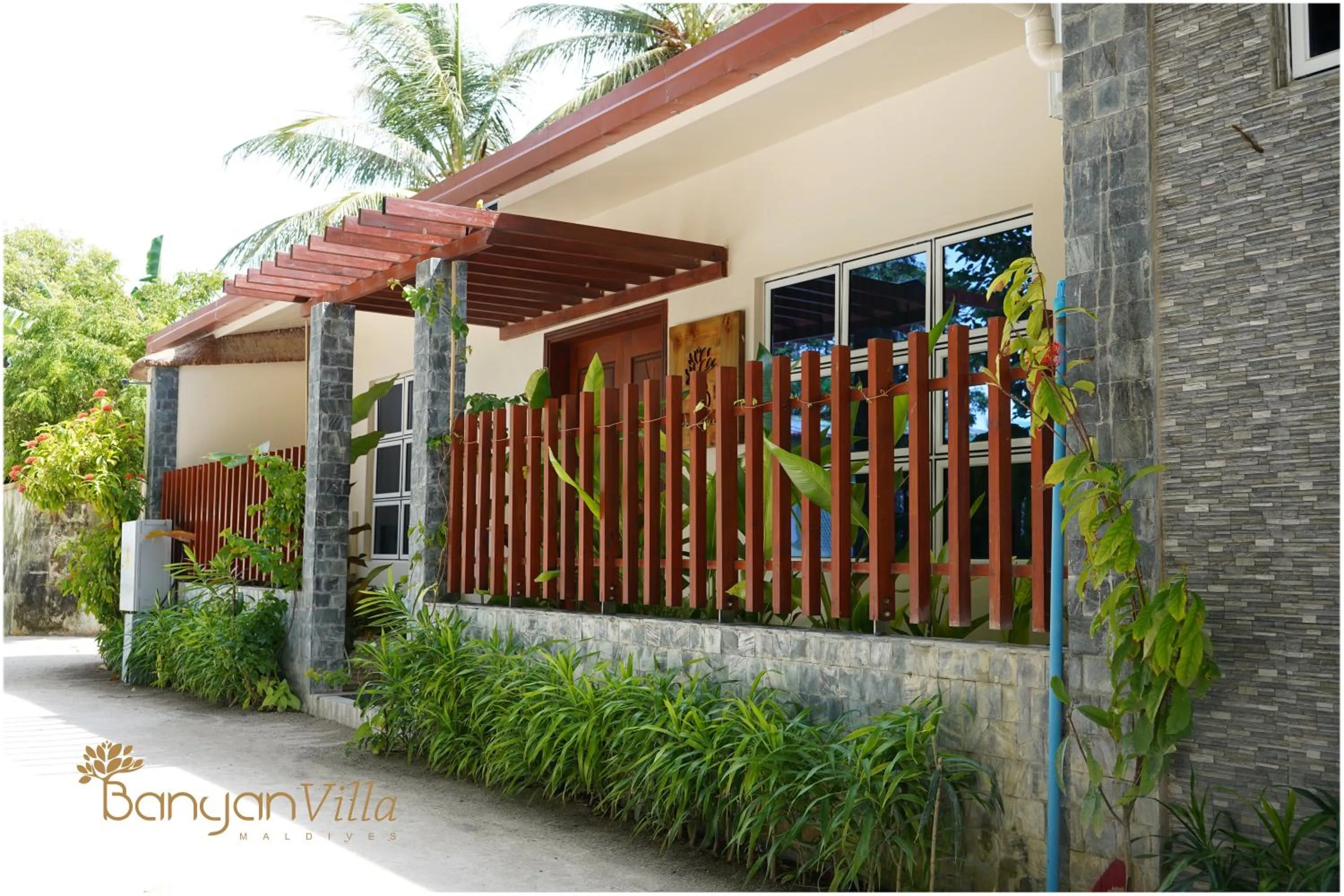 Property building in Banyan Villa Maldives Dhangethi