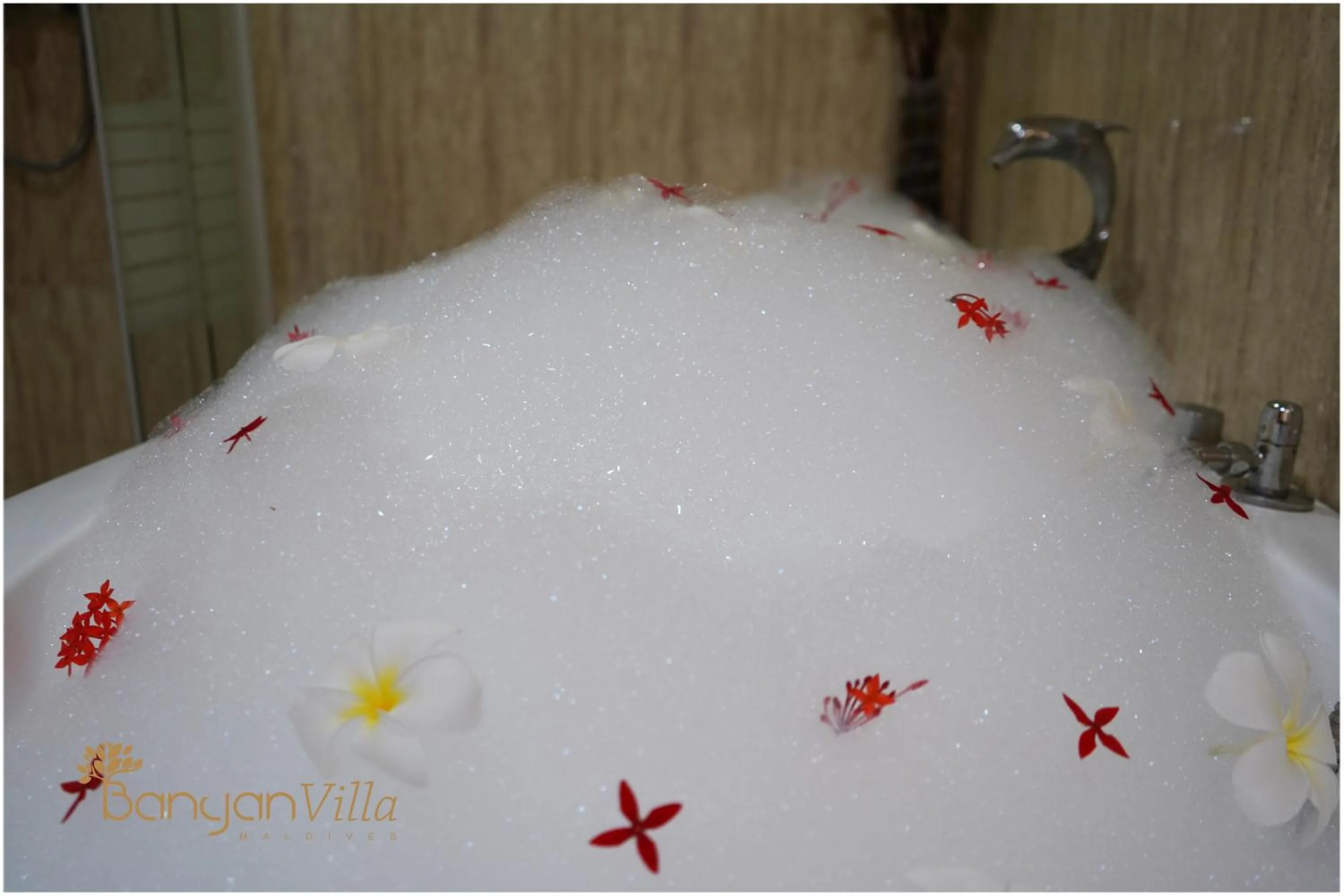 Hot Tub in Banyan Villa Maldives Dhangethi