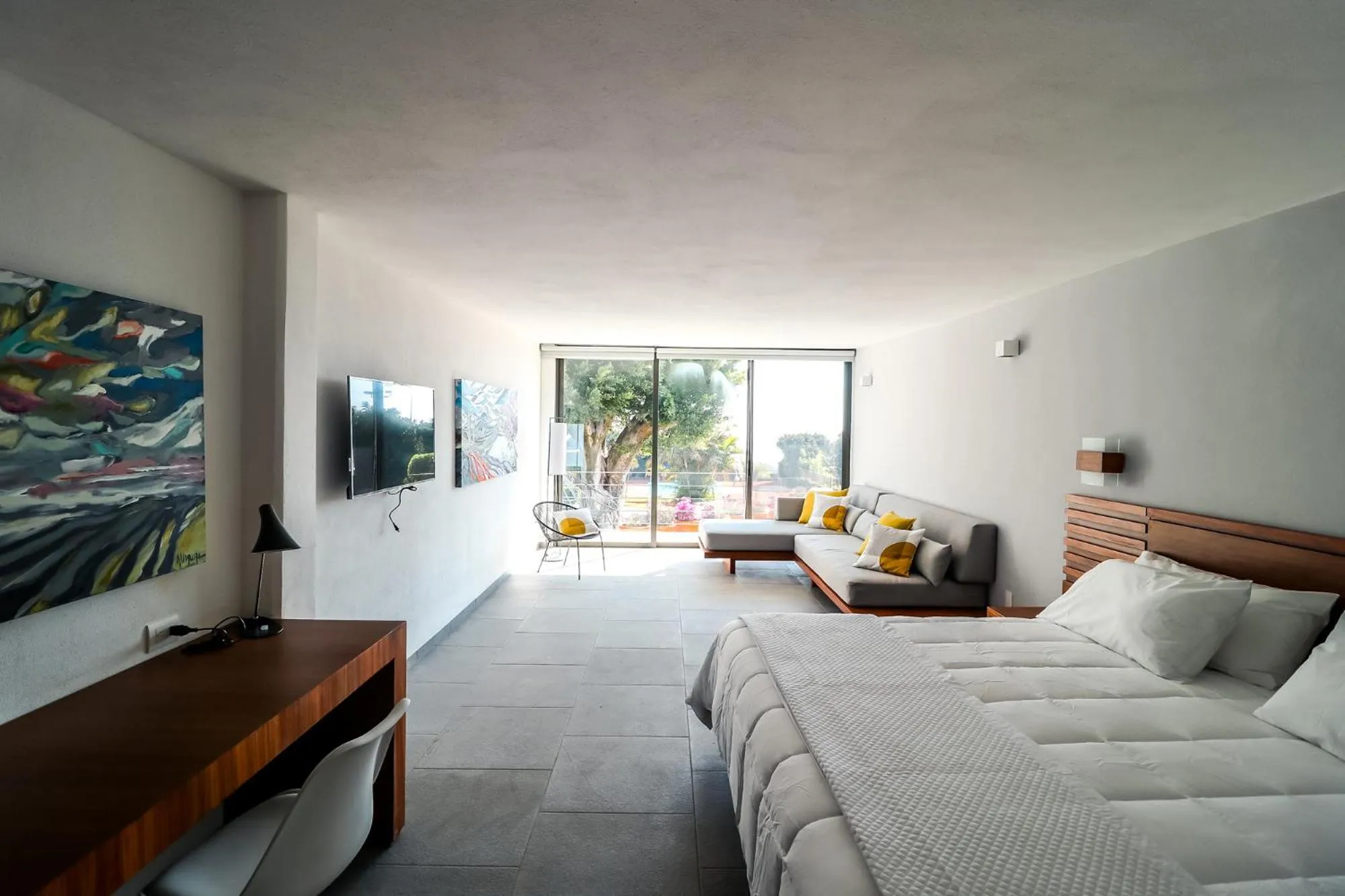 Bed in Villa Internacional Hotel & Club