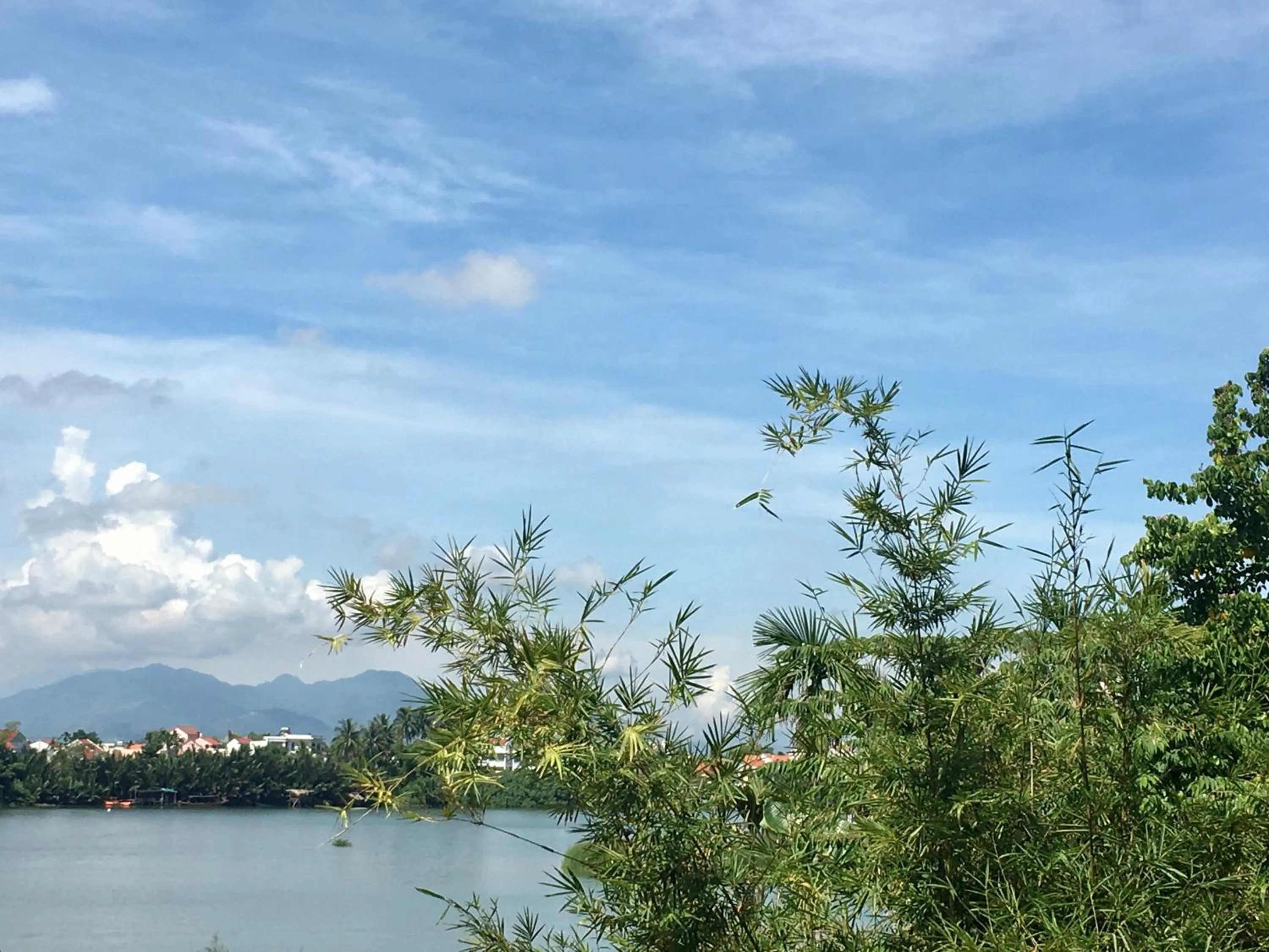 River view in Villa Orchid Garden Riverside Hoi An