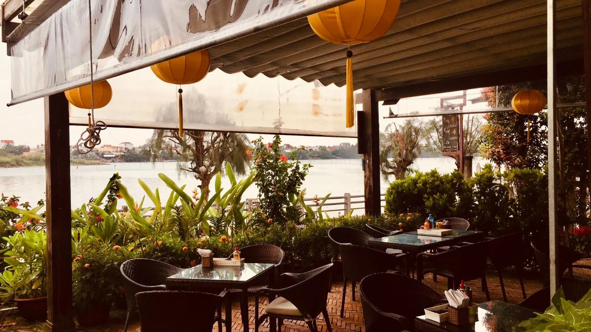 Restaurant/places to eat in Villa Orchid Garden Riverside Hoi An