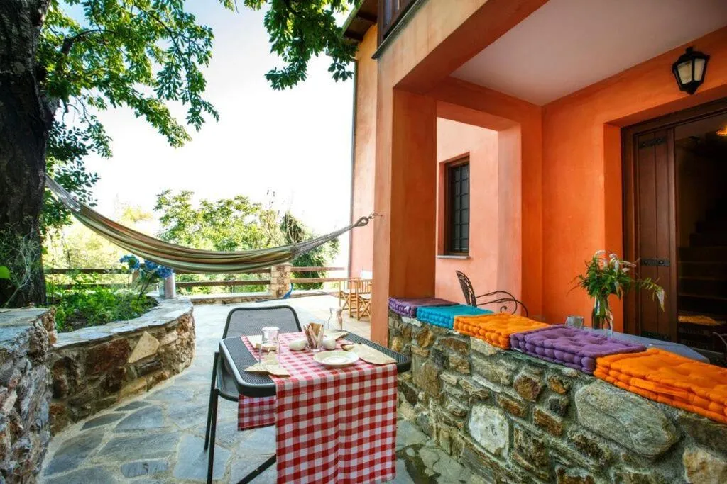 Patio in Kalderimi Country House