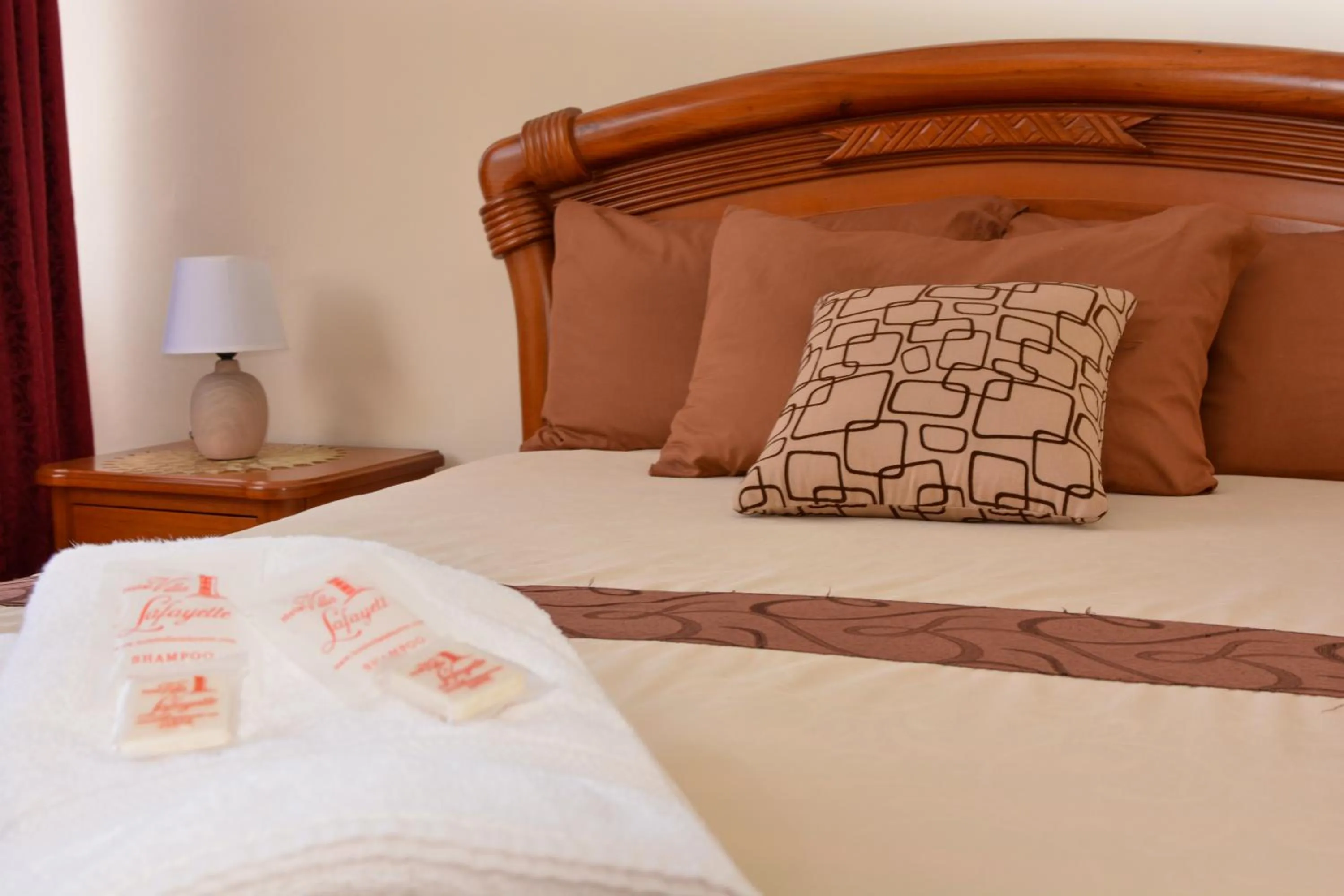 Bed in Hotel Villa Lafayette