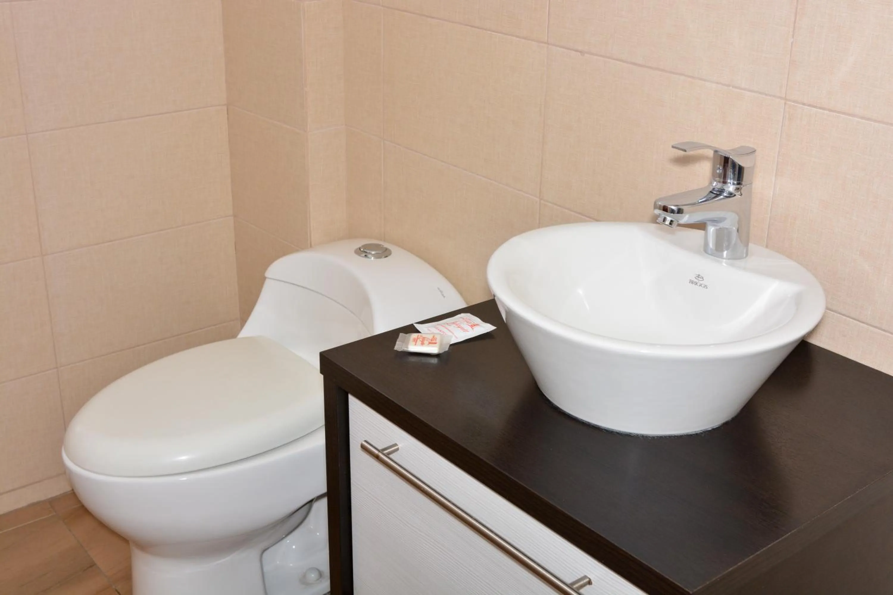 Toilet in Hotel Villa Lafayette