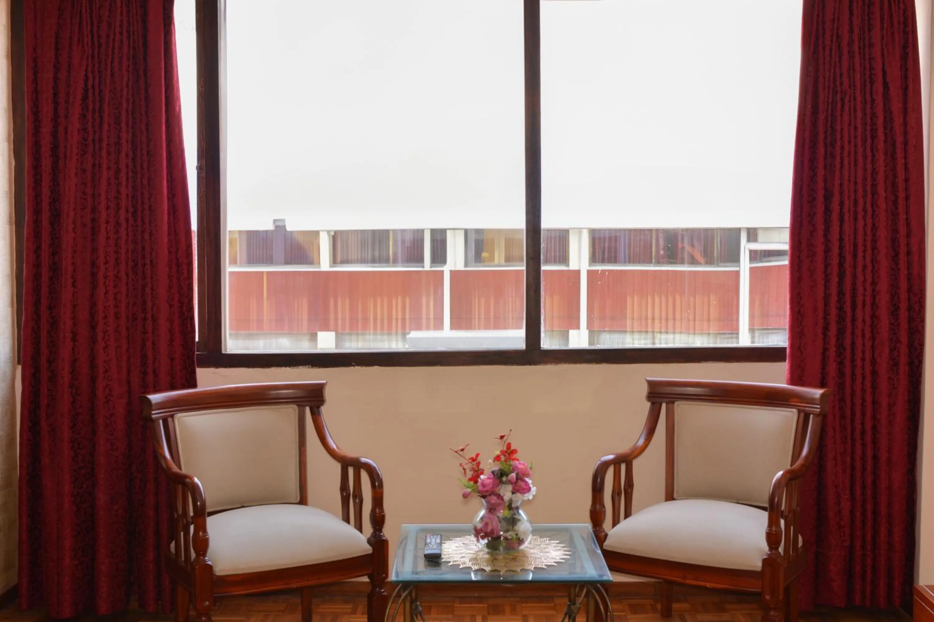 Seating area in Hotel Villa Lafayette