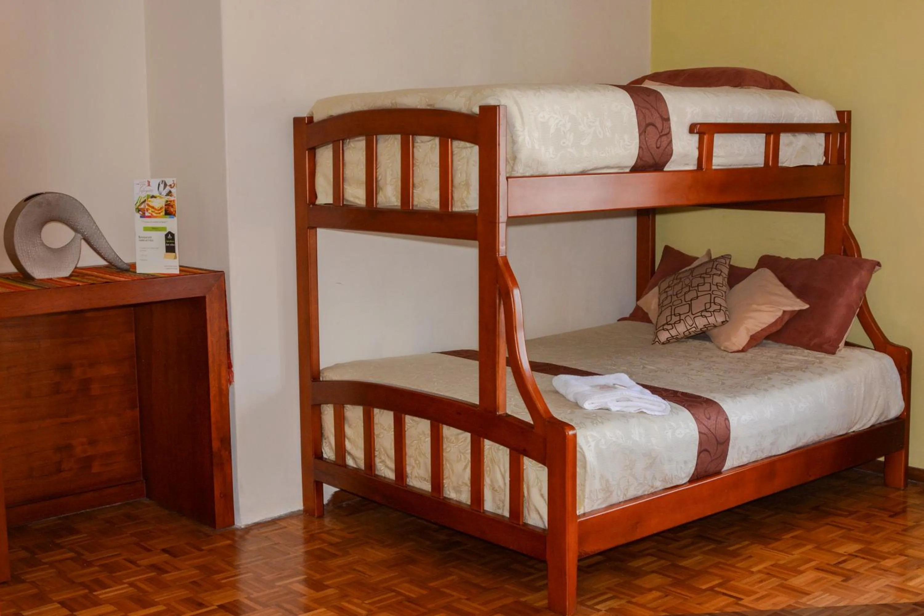 Bed in Hotel Villa Lafayette