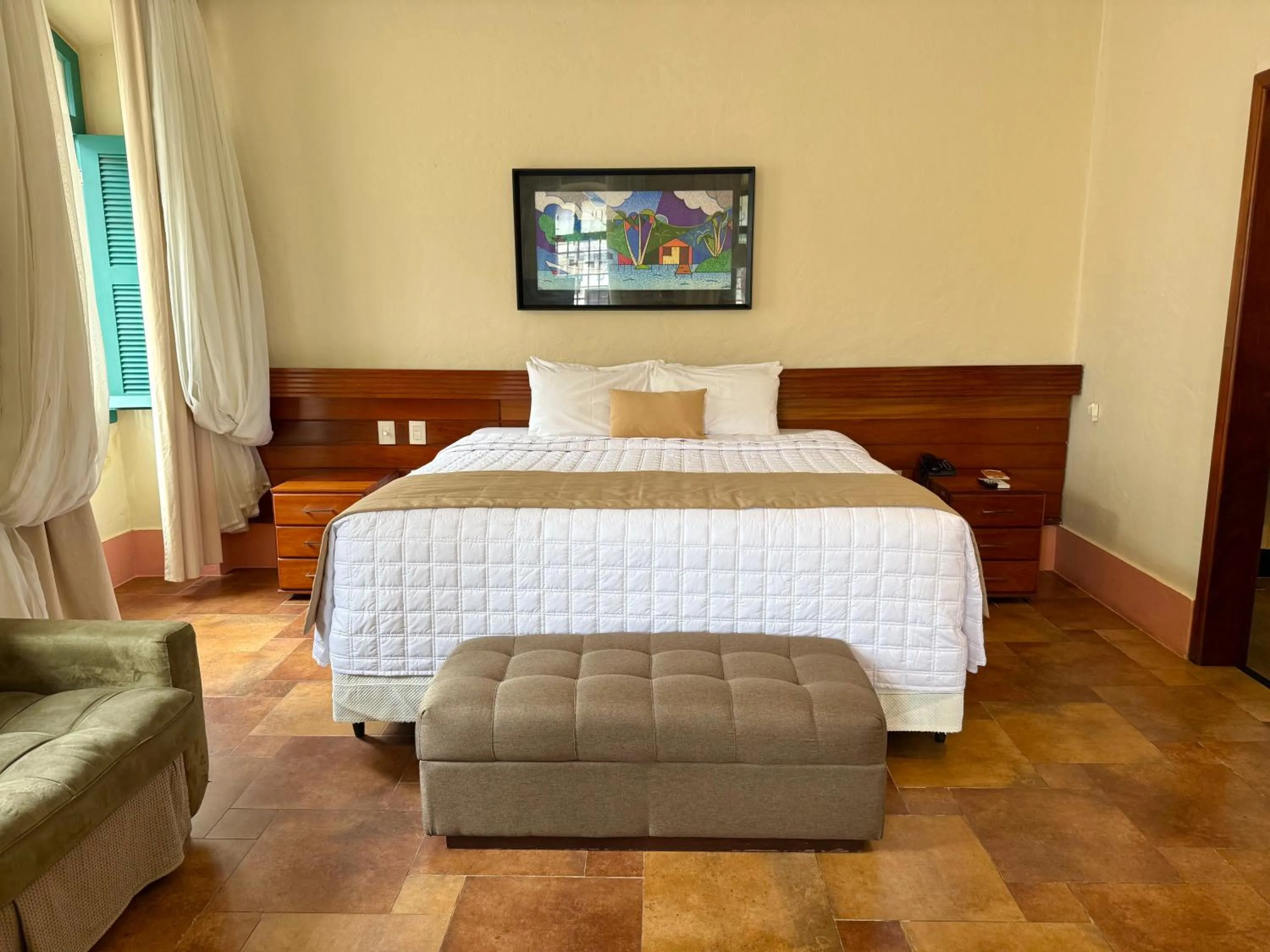 Bed in Atrium Hotel Quinta De Pedras