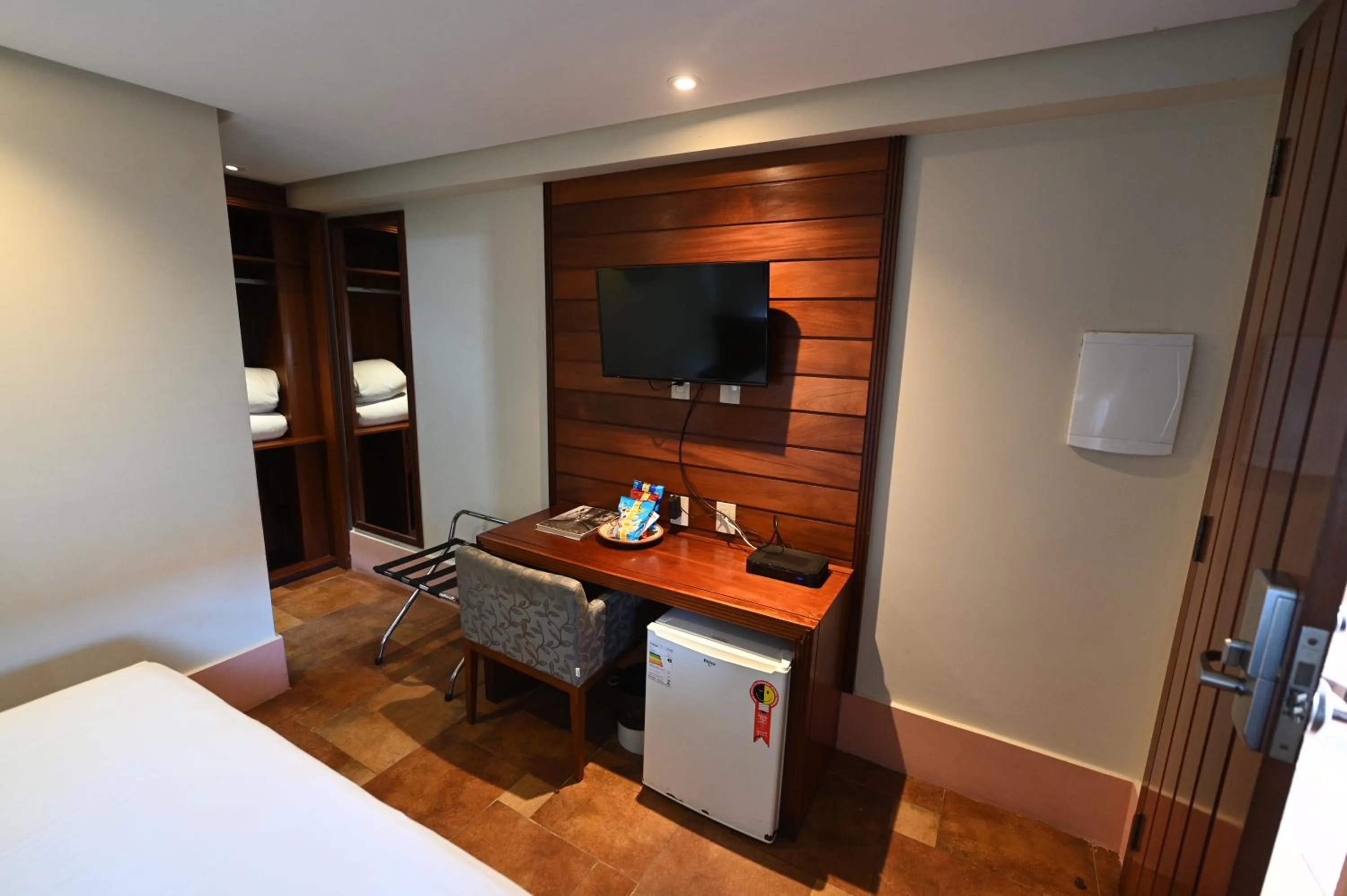 TV and multimedia, Bed in Atrium Hotel Quinta De Pedras