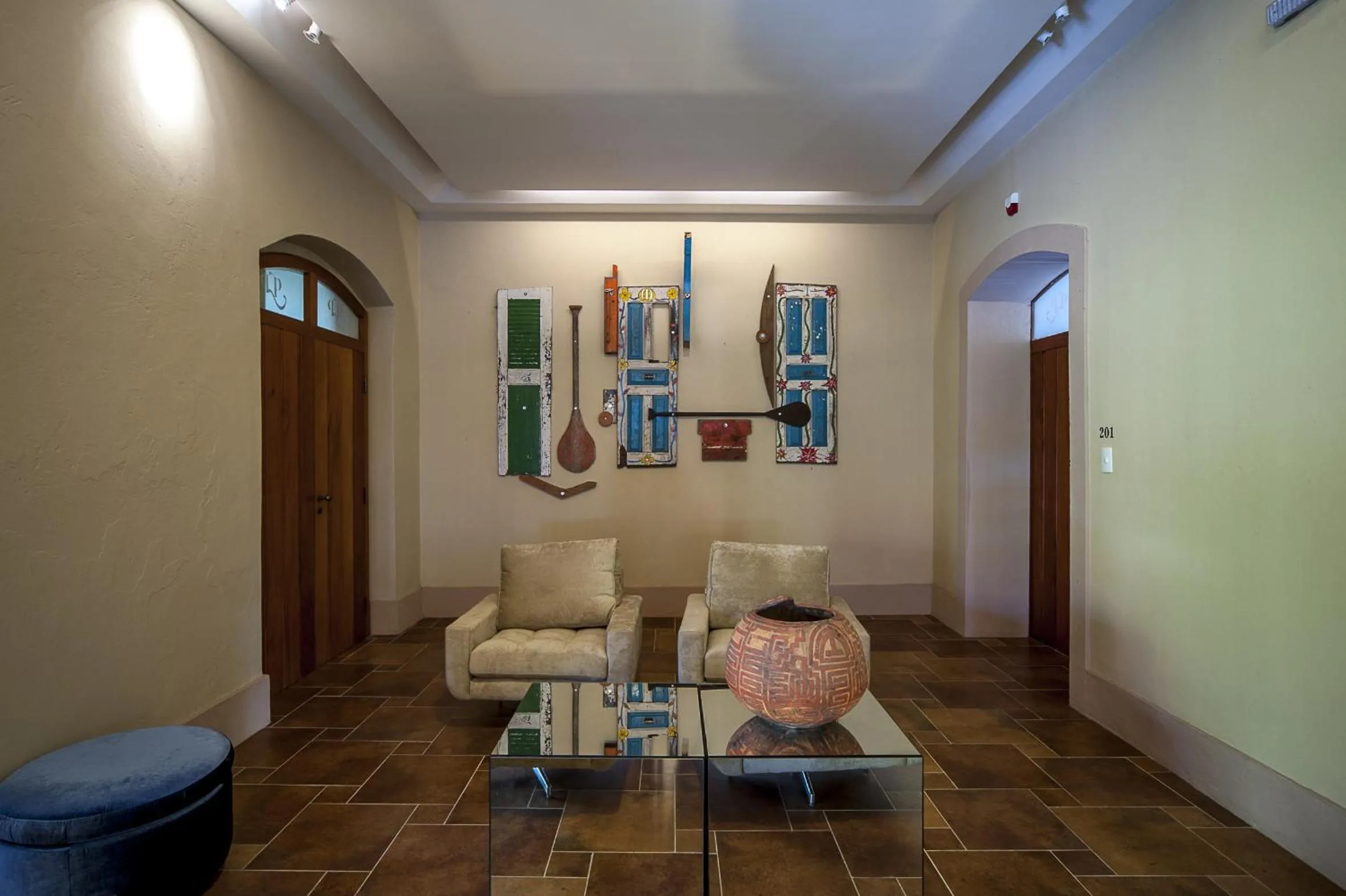 Decorative detail in Atrium Hotel Quinta De Pedras