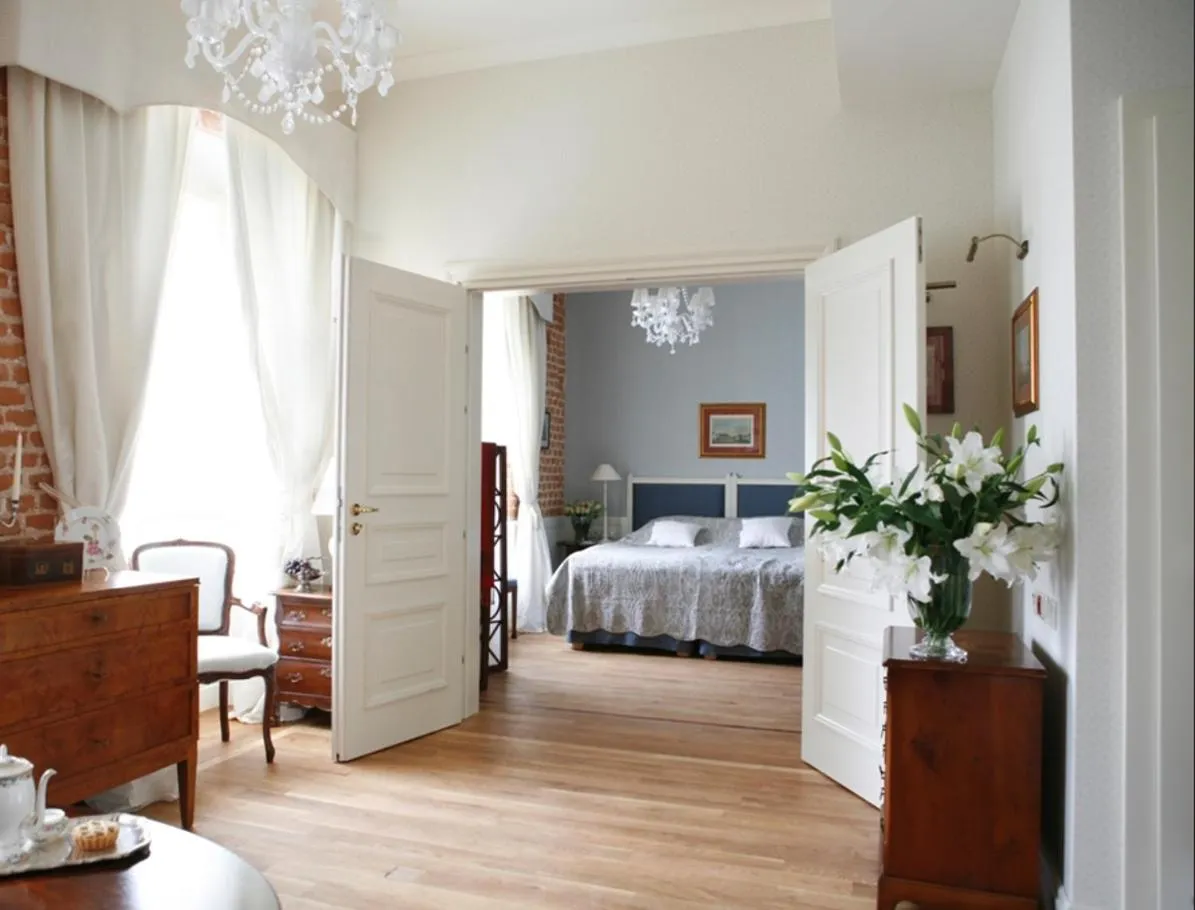 Bed in Hotel Dwór Kościuszko