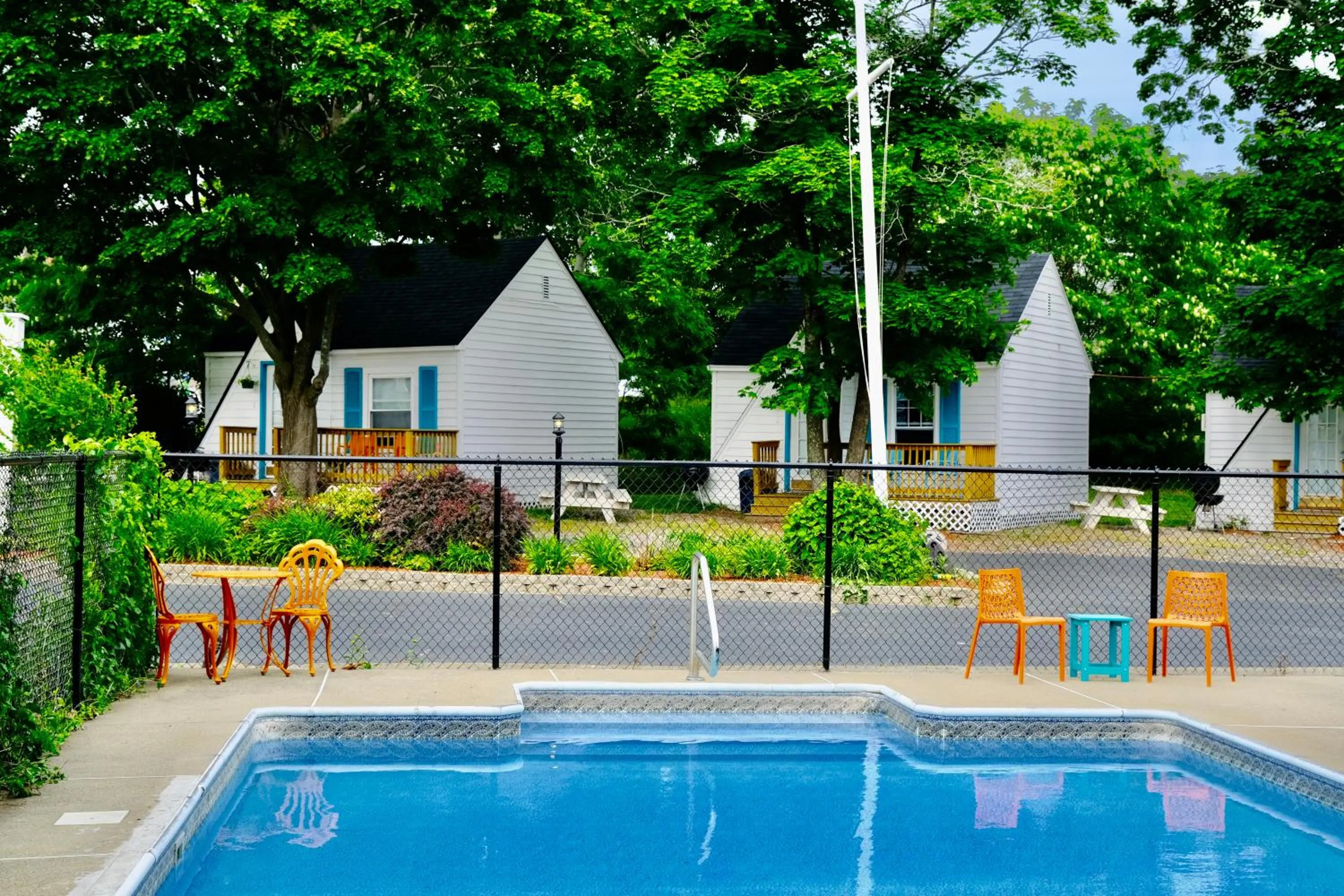 Swimming pool in The Landings Inn and Cottages at Old Orchard Beach