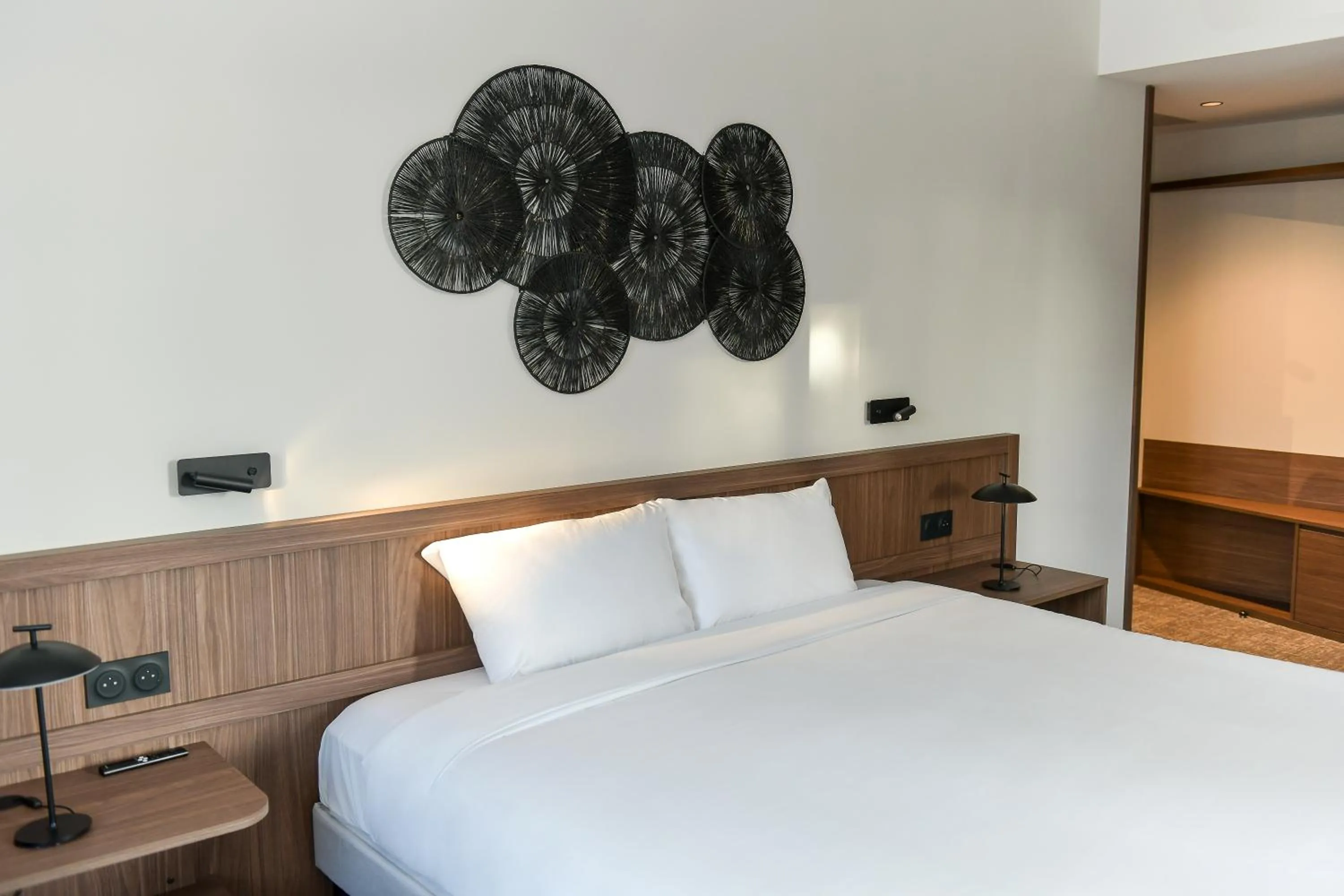 Bedroom, Bed in Hotel Rivella - The Originals Boutique