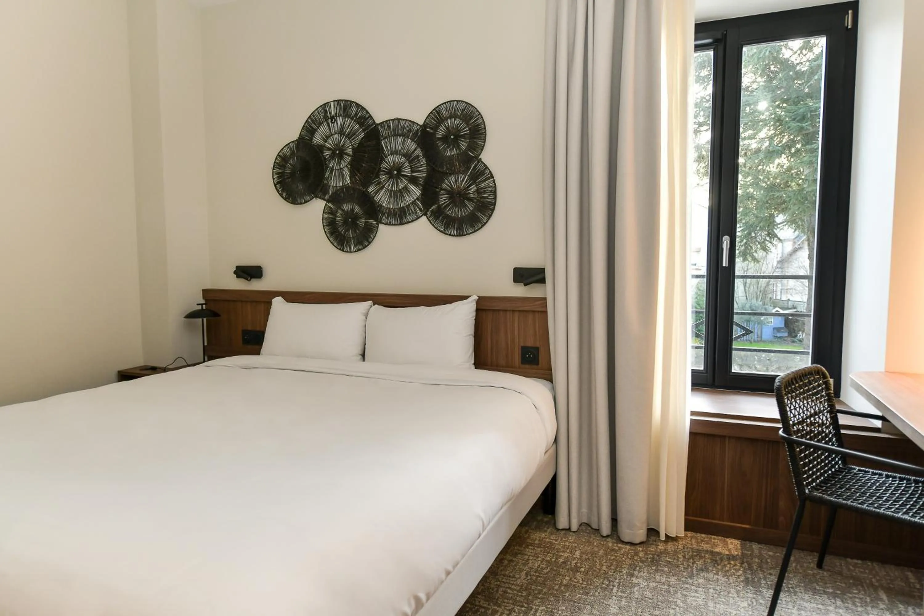 Bedroom, Bed in Hotel Rivella - The Originals Boutique