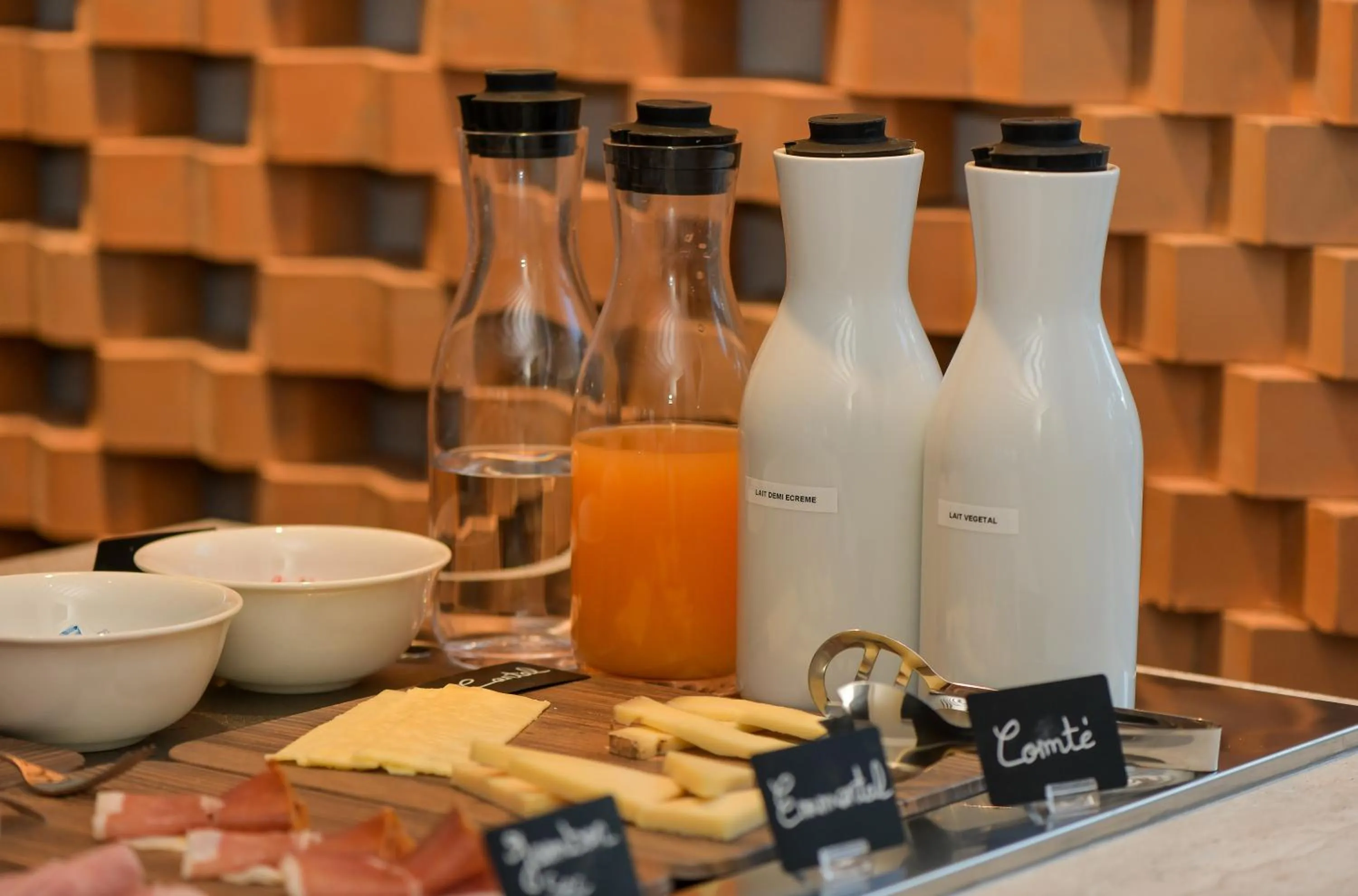 Buffet breakfast in Hotel Rivella - The Originals Boutique