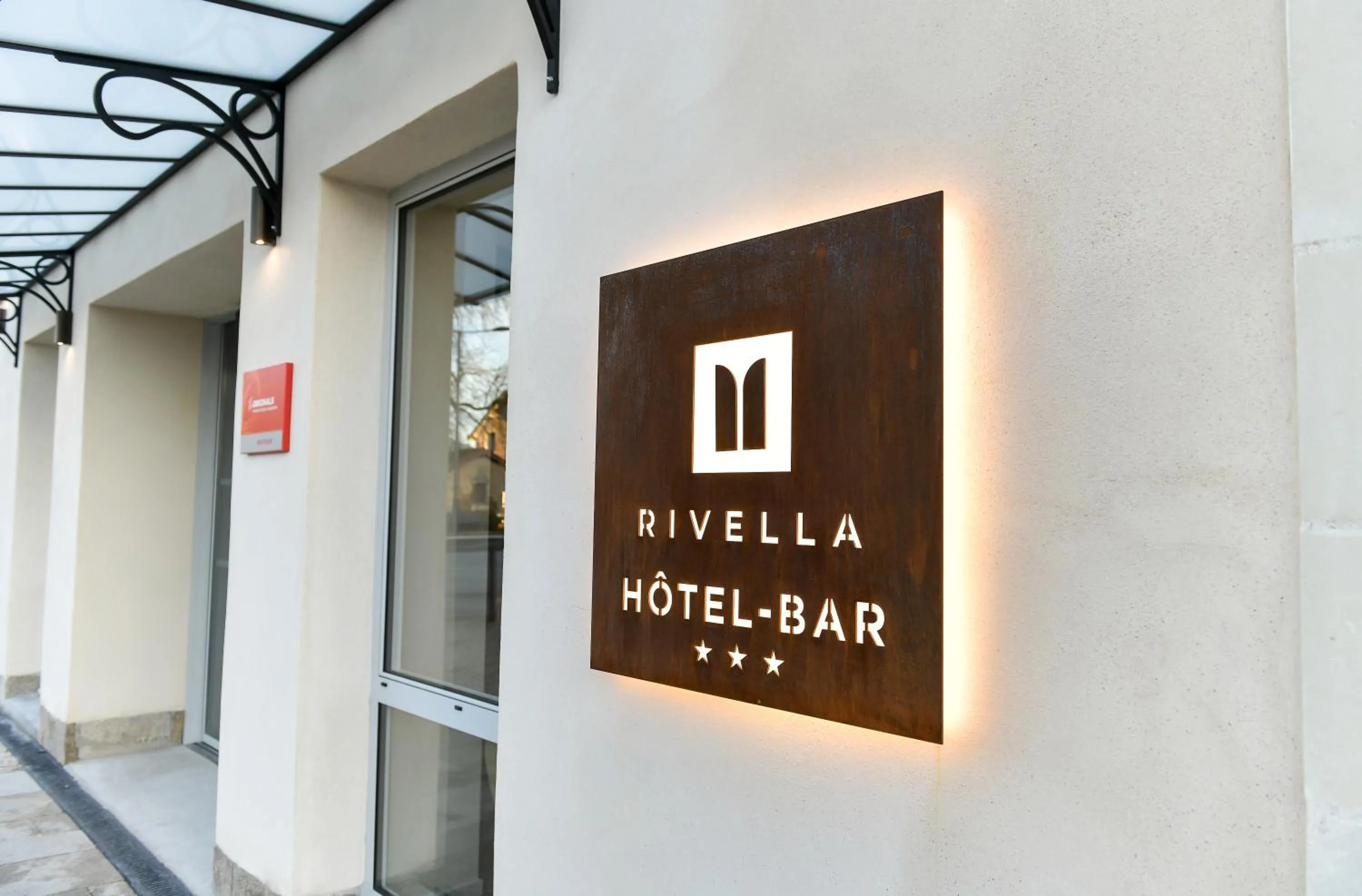 Property logo or sign in Hotel Rivella - The Originals Boutique