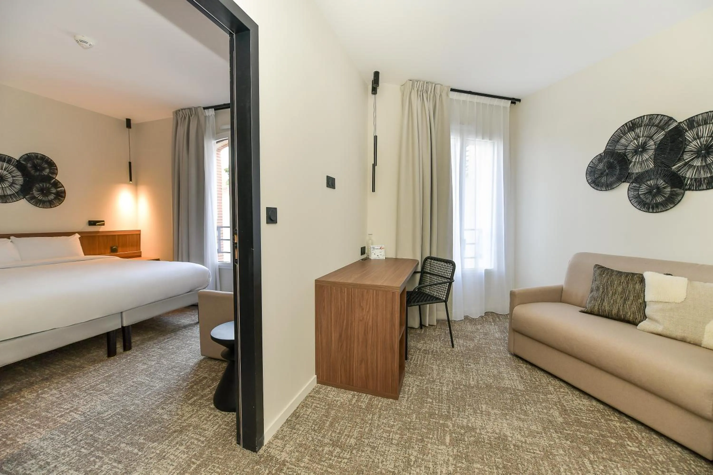 Bedroom, Bed in Hotel Rivella - The Originals Boutique