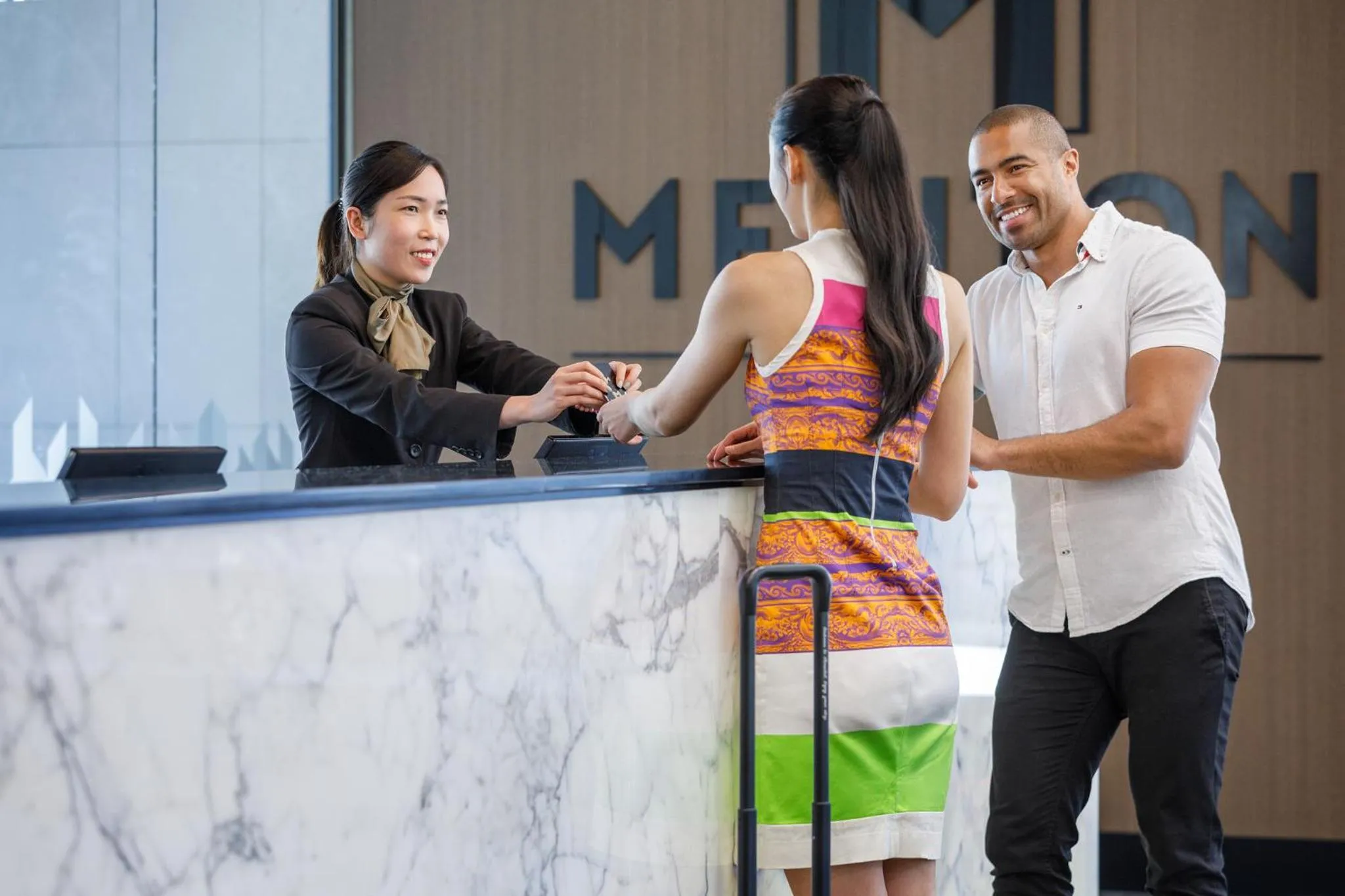 Staff in Meriton Suites Chatswood