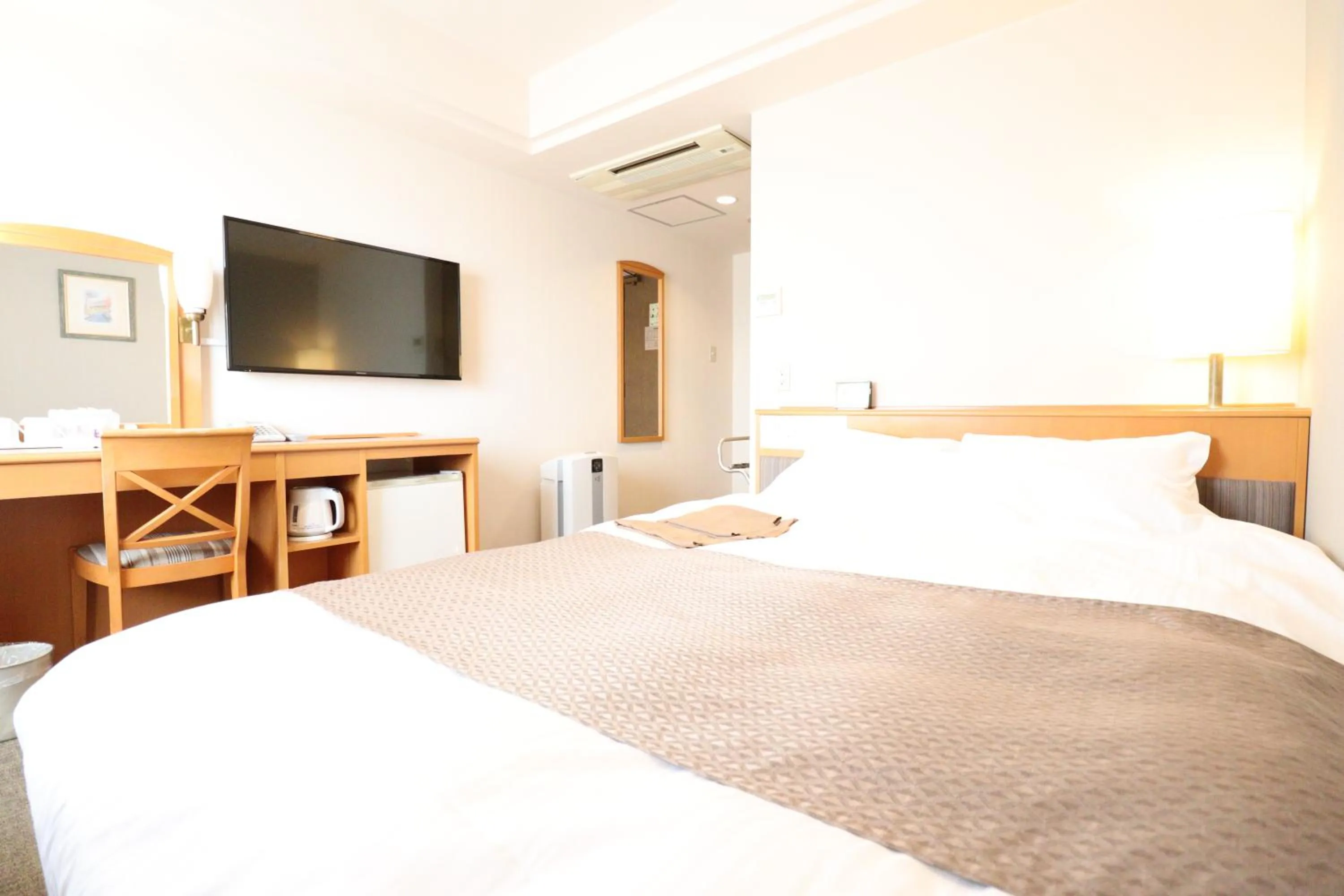 Bed in Imabari Urban Hotel