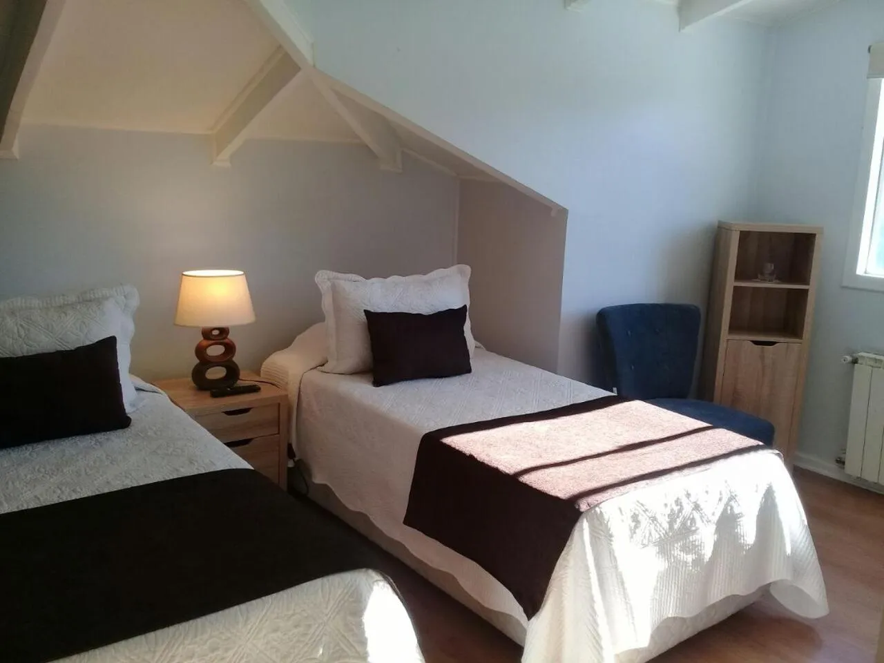 Bed in Hotel Puerta del Lago