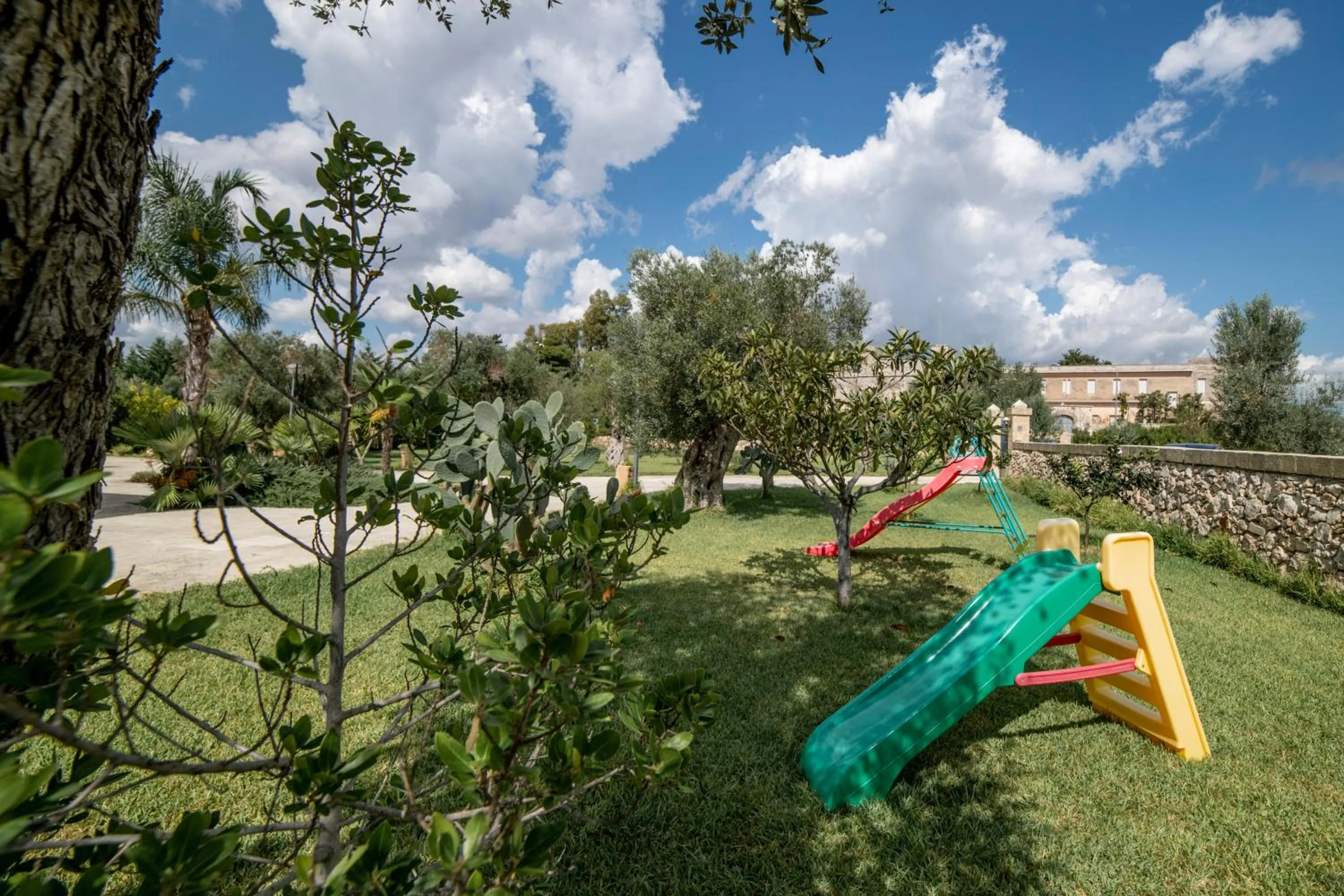 Children play ground in Relais Tenuta Campì