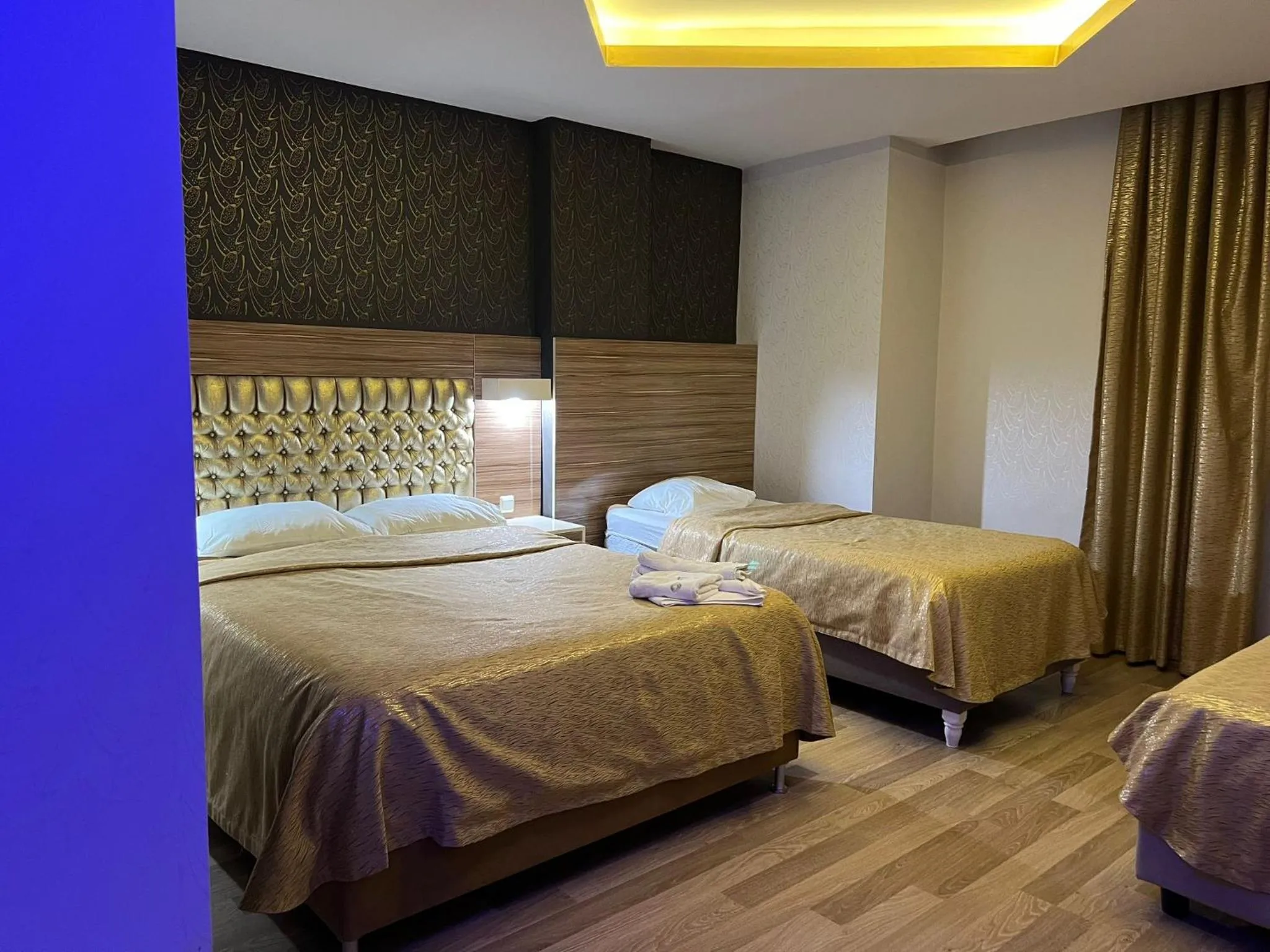 Bed in Grand Ezel Hotel