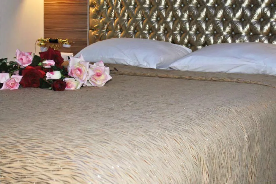 Bed in Grand Ezel Hotel