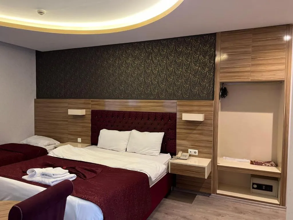 Bed in Grand Ezel Hotel