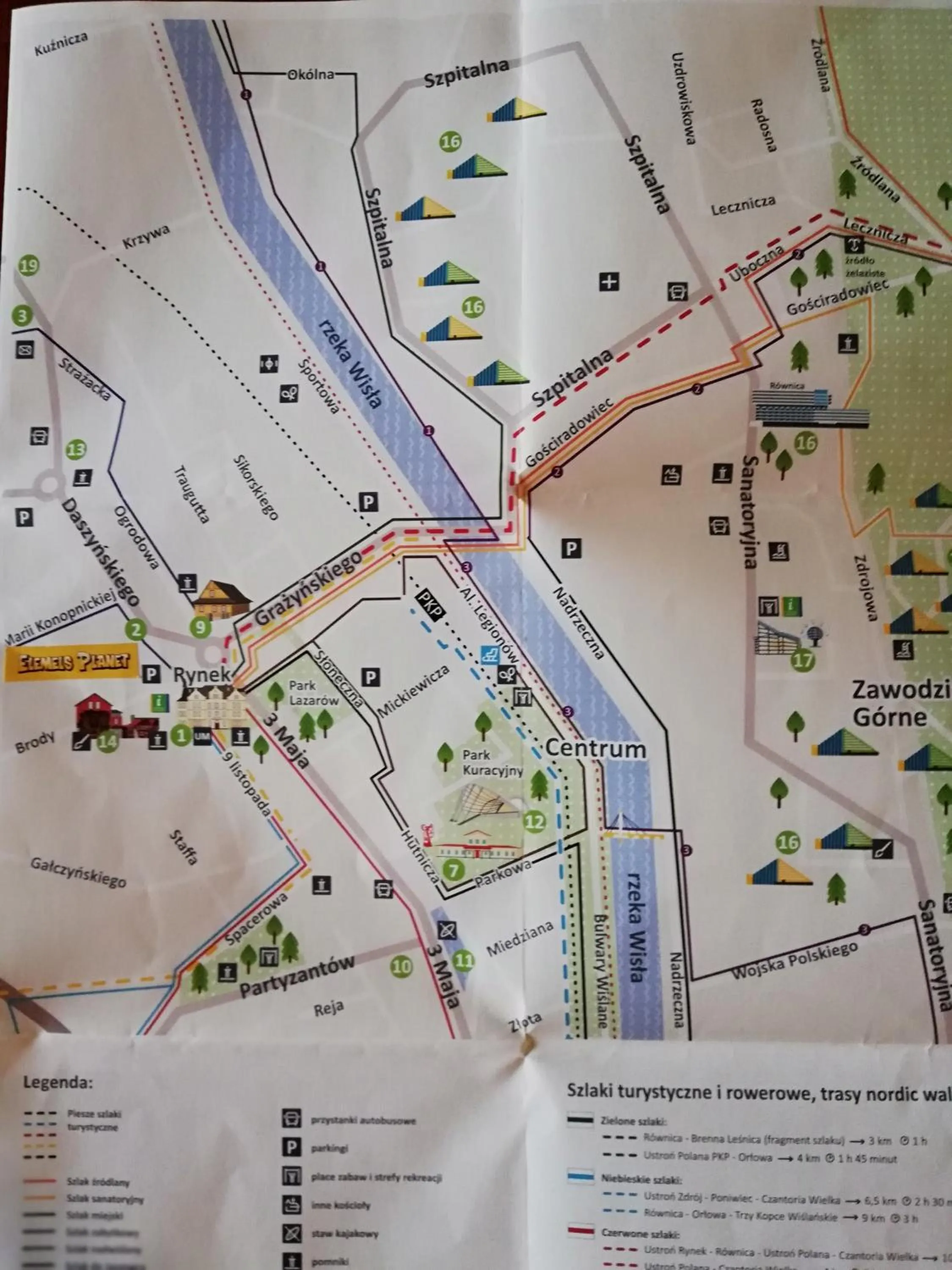 Bird's eye view in Elemels Planet