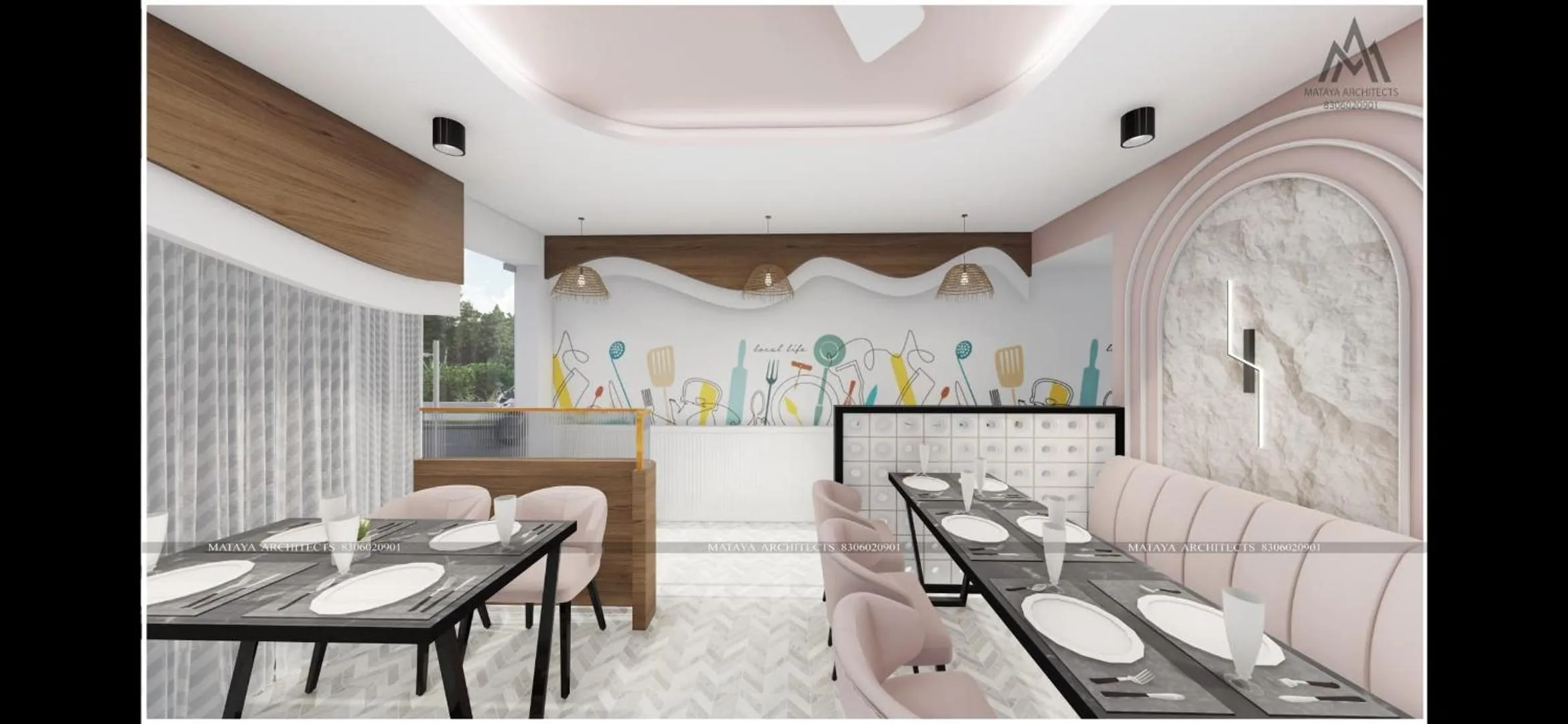 Restaurant/places to eat in Hotel Skyland