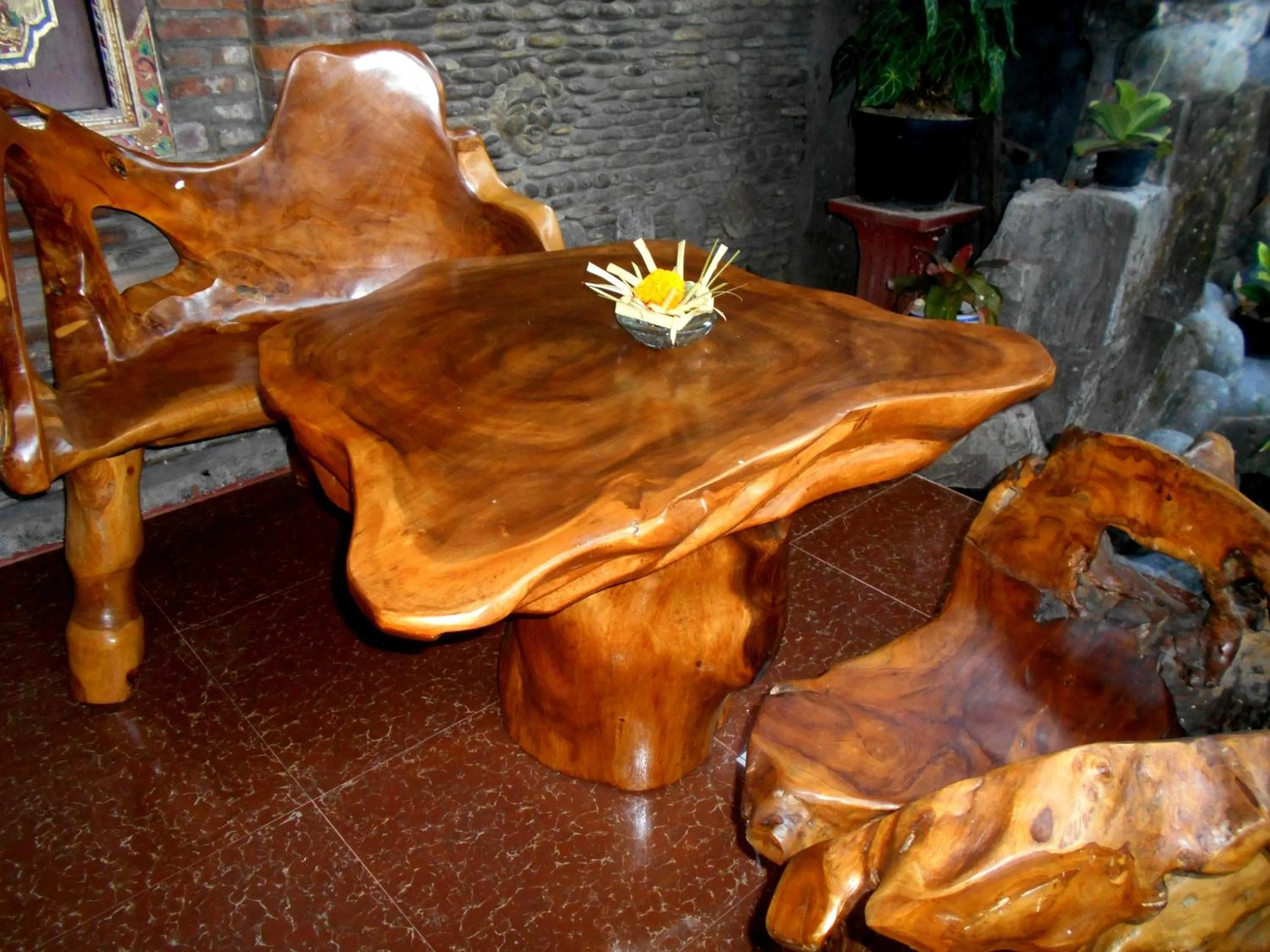 Balcony/Terrace in Puri Asri Bungalow Ubud