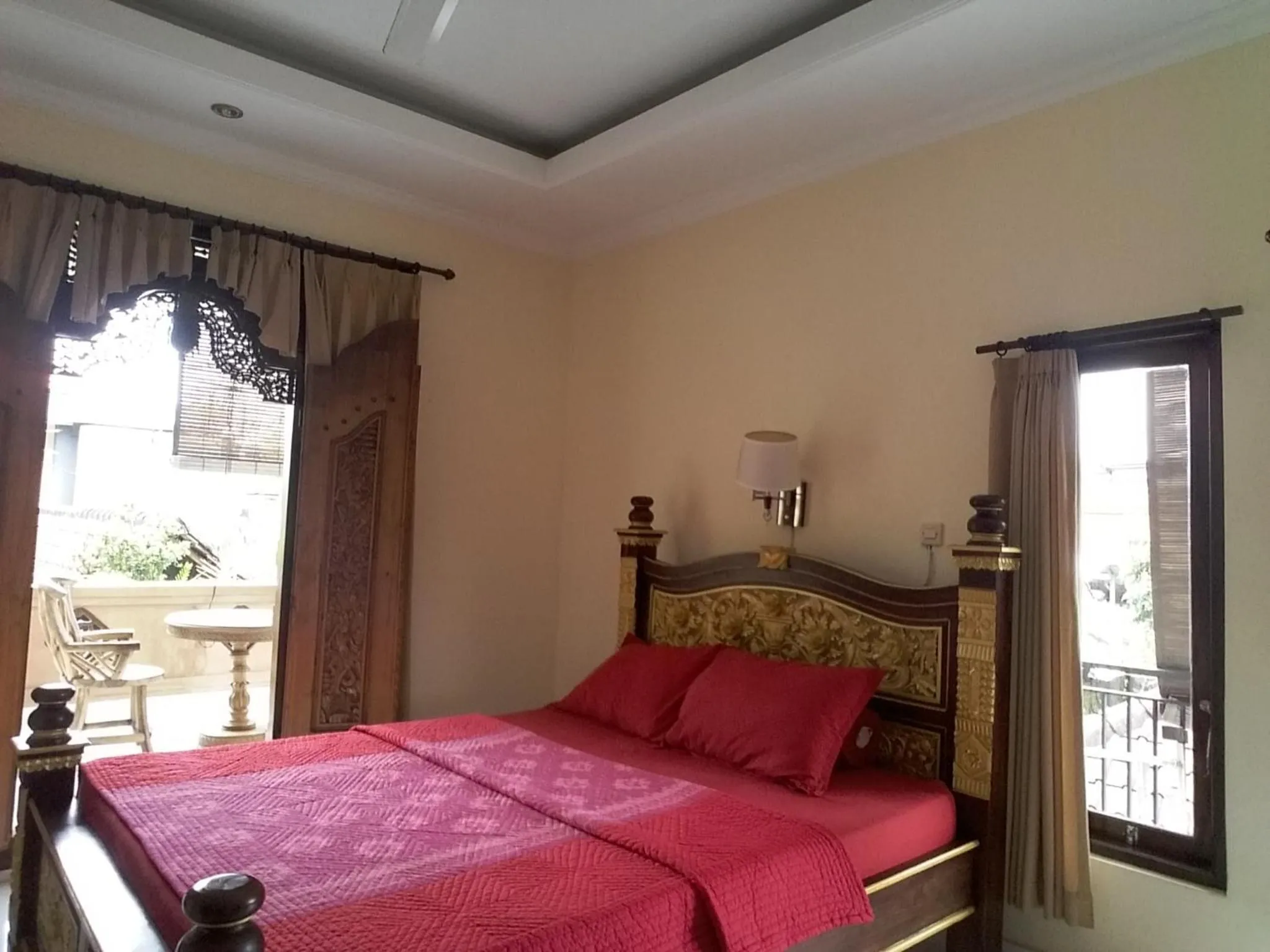 Bedroom, Bed in Puri Asri Bungalow Ubud