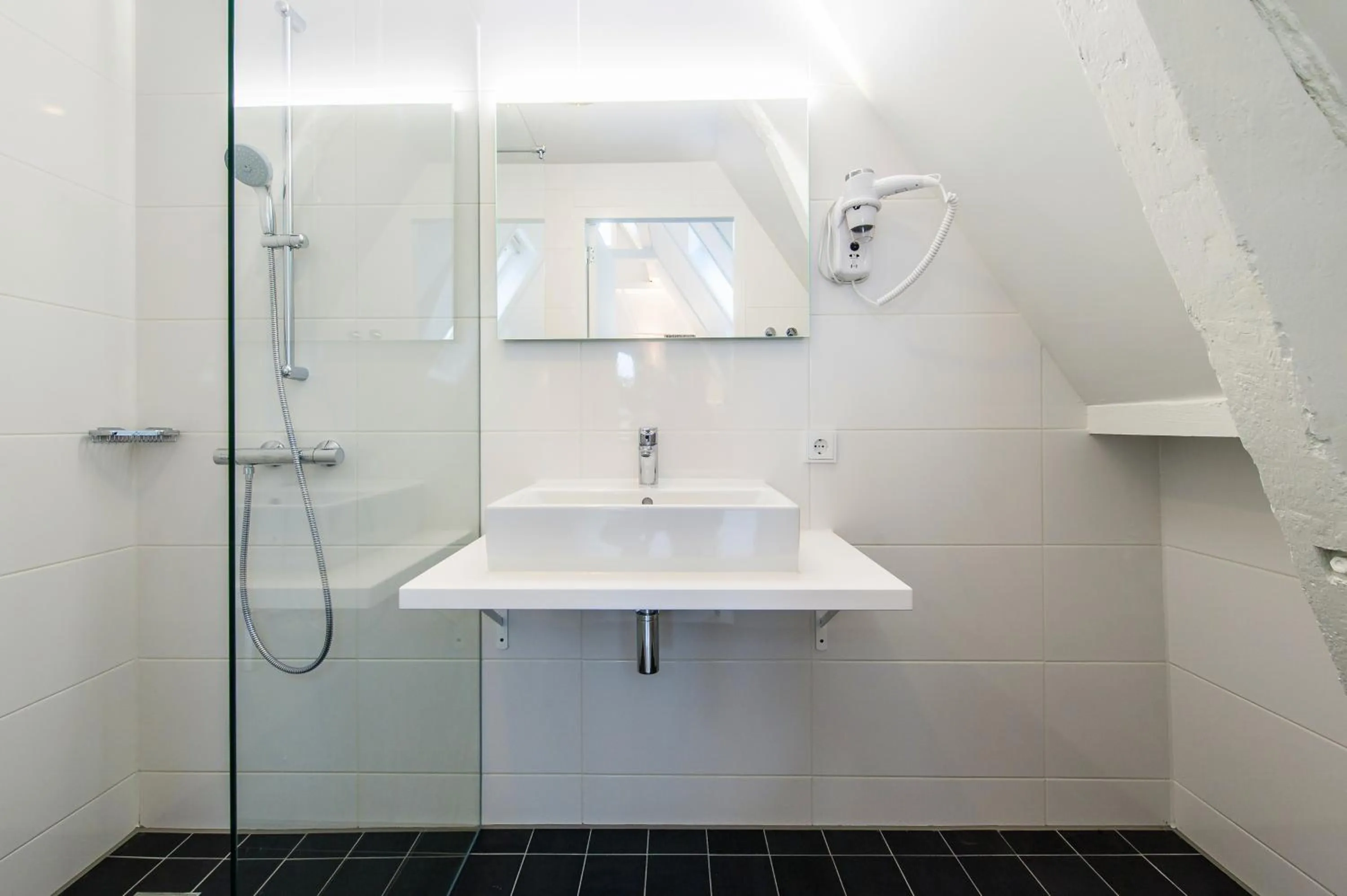 Bathroom in YAYS Amsterdam Salthouse Canal by Numa