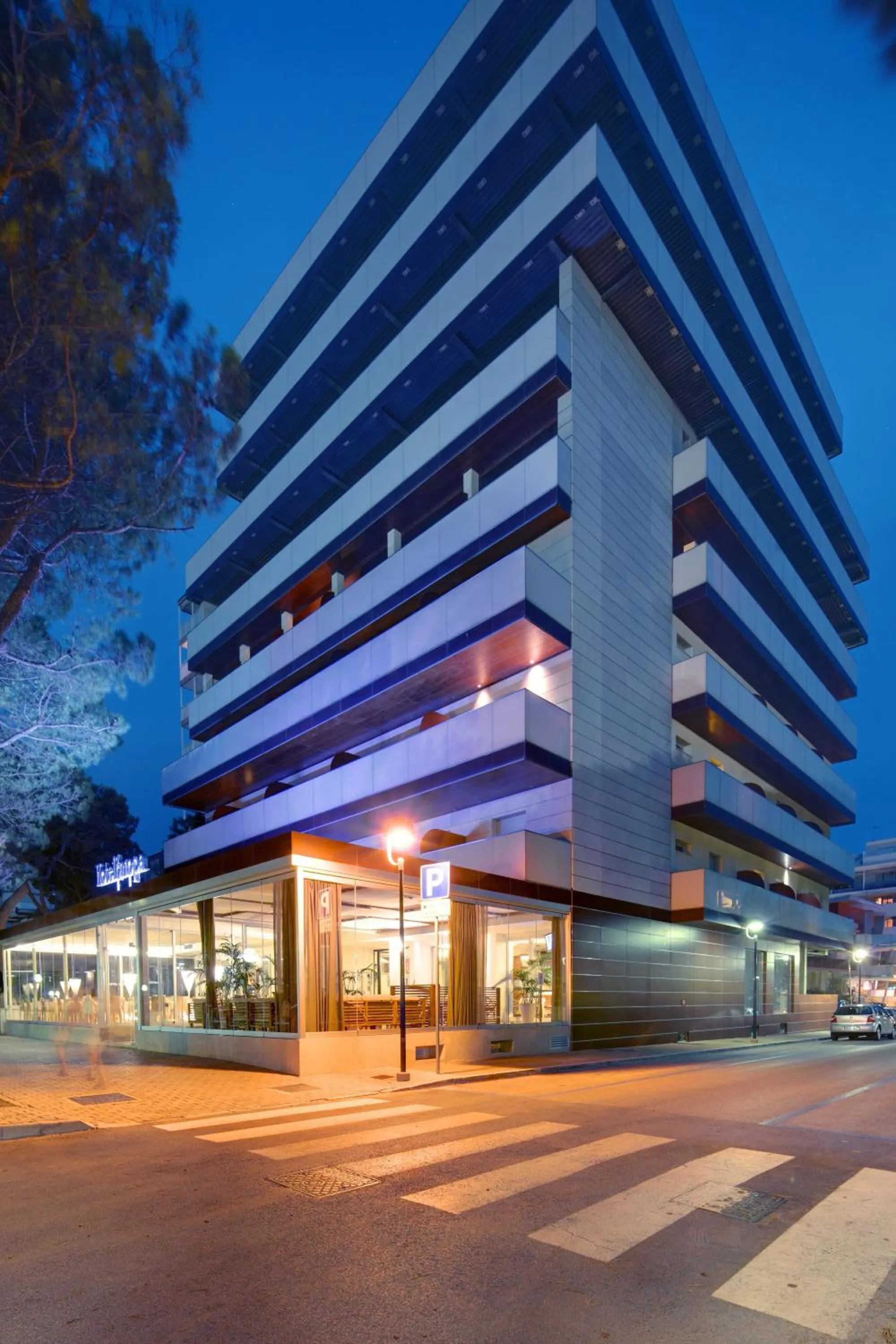 Facade/entrance in Hotel Europa Lignano