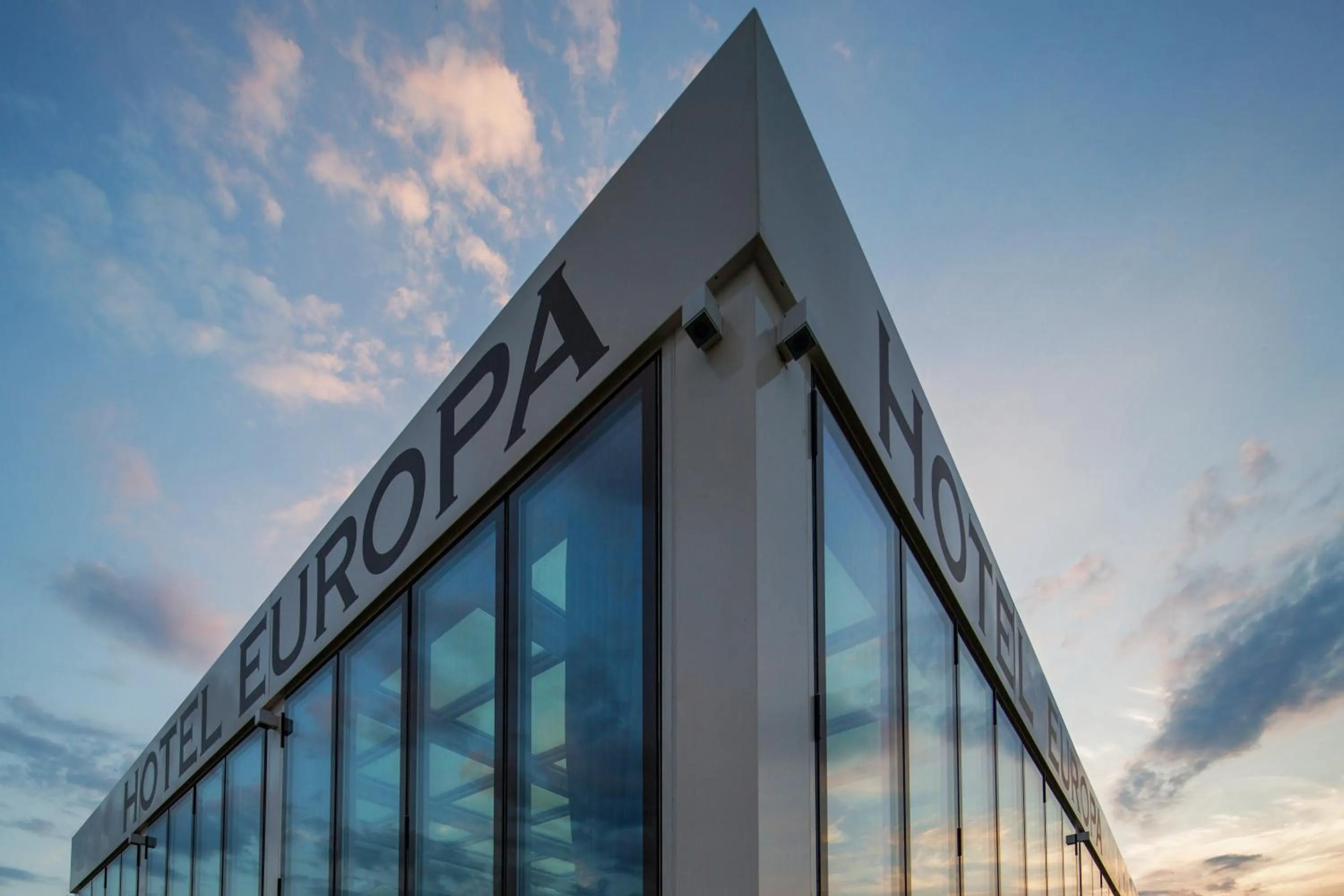 Facade/entrance in Hotel Europa Lignano