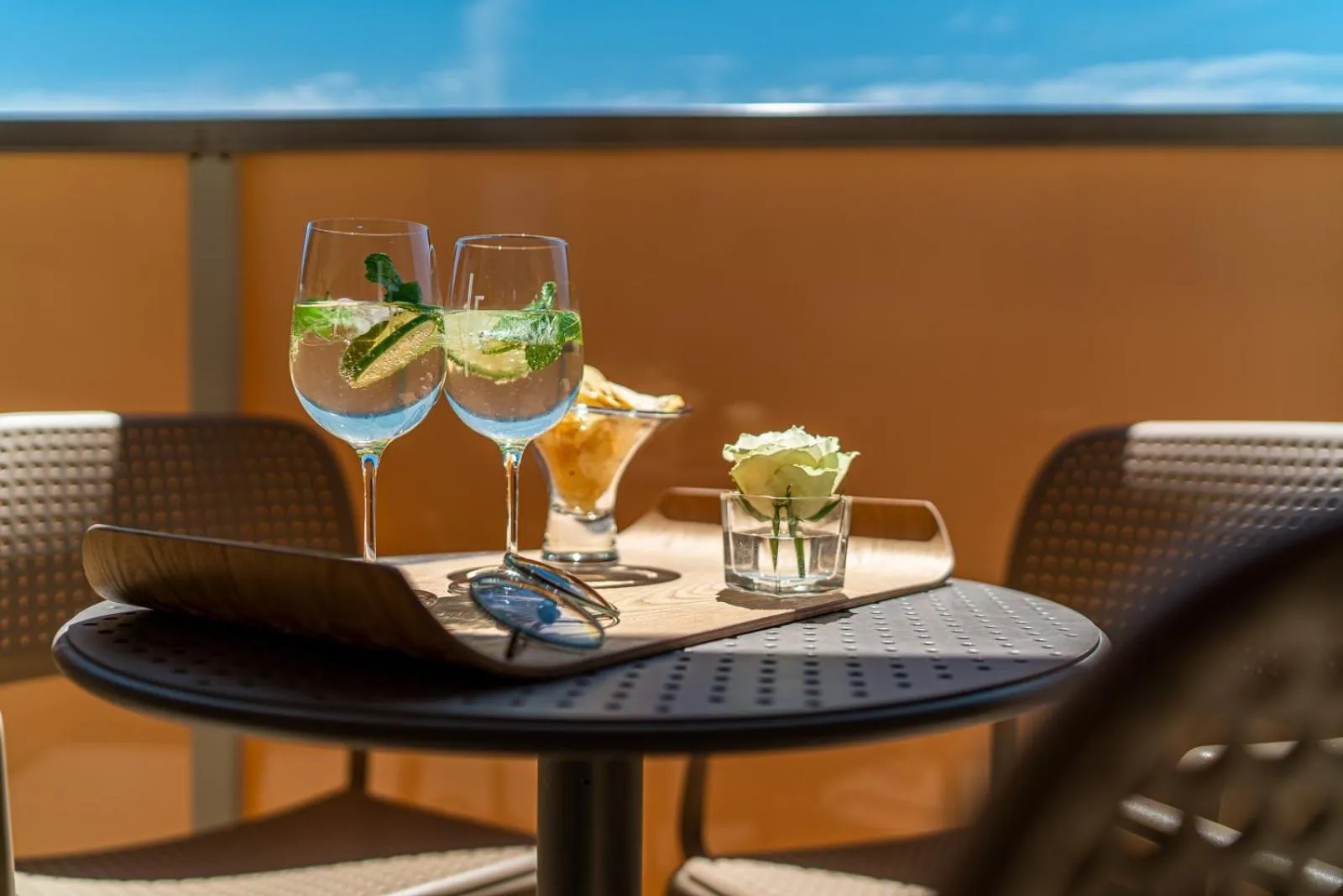 Balcony/Terrace in Hotel Europa Lignano
