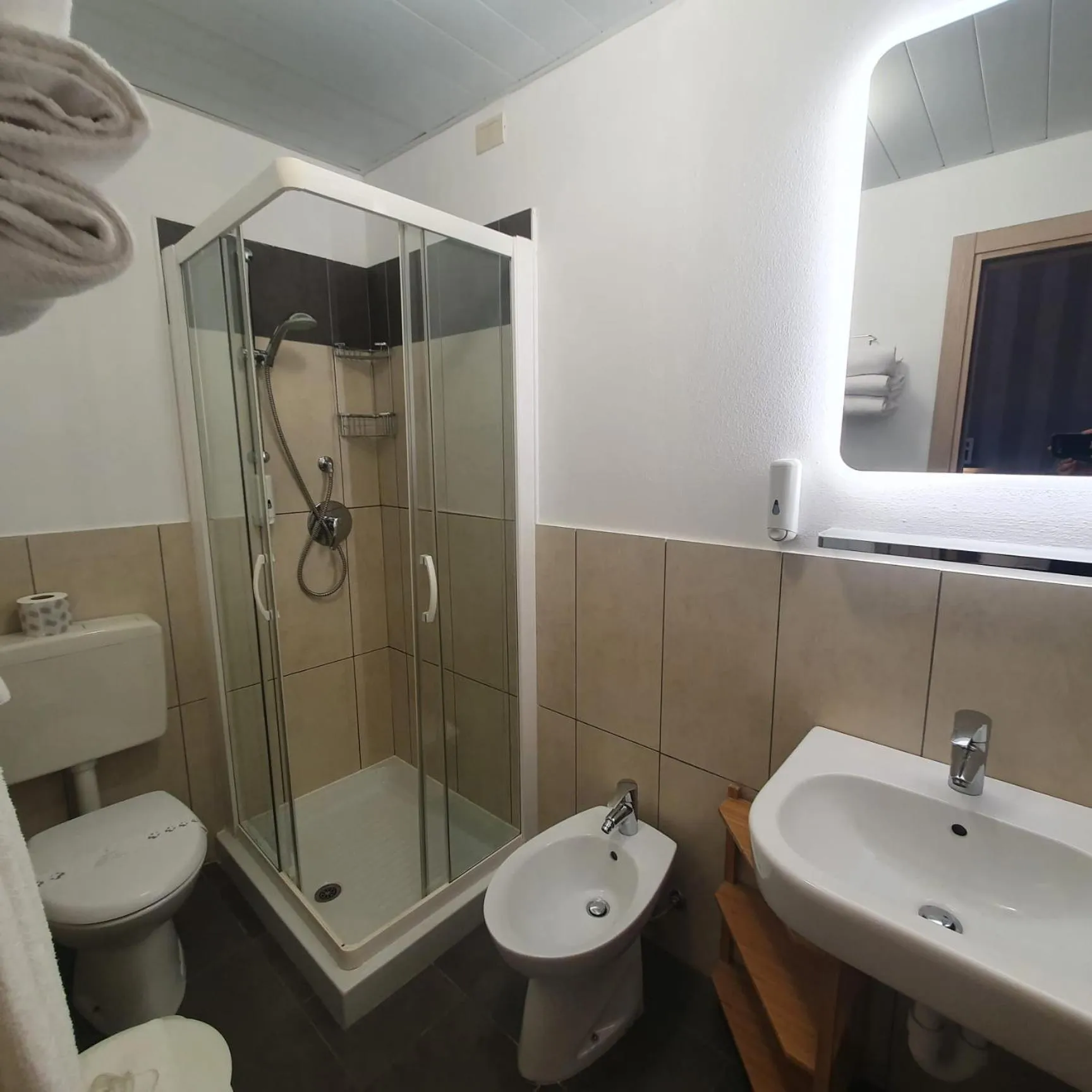 Bathroom in Hotel Europa Lignano