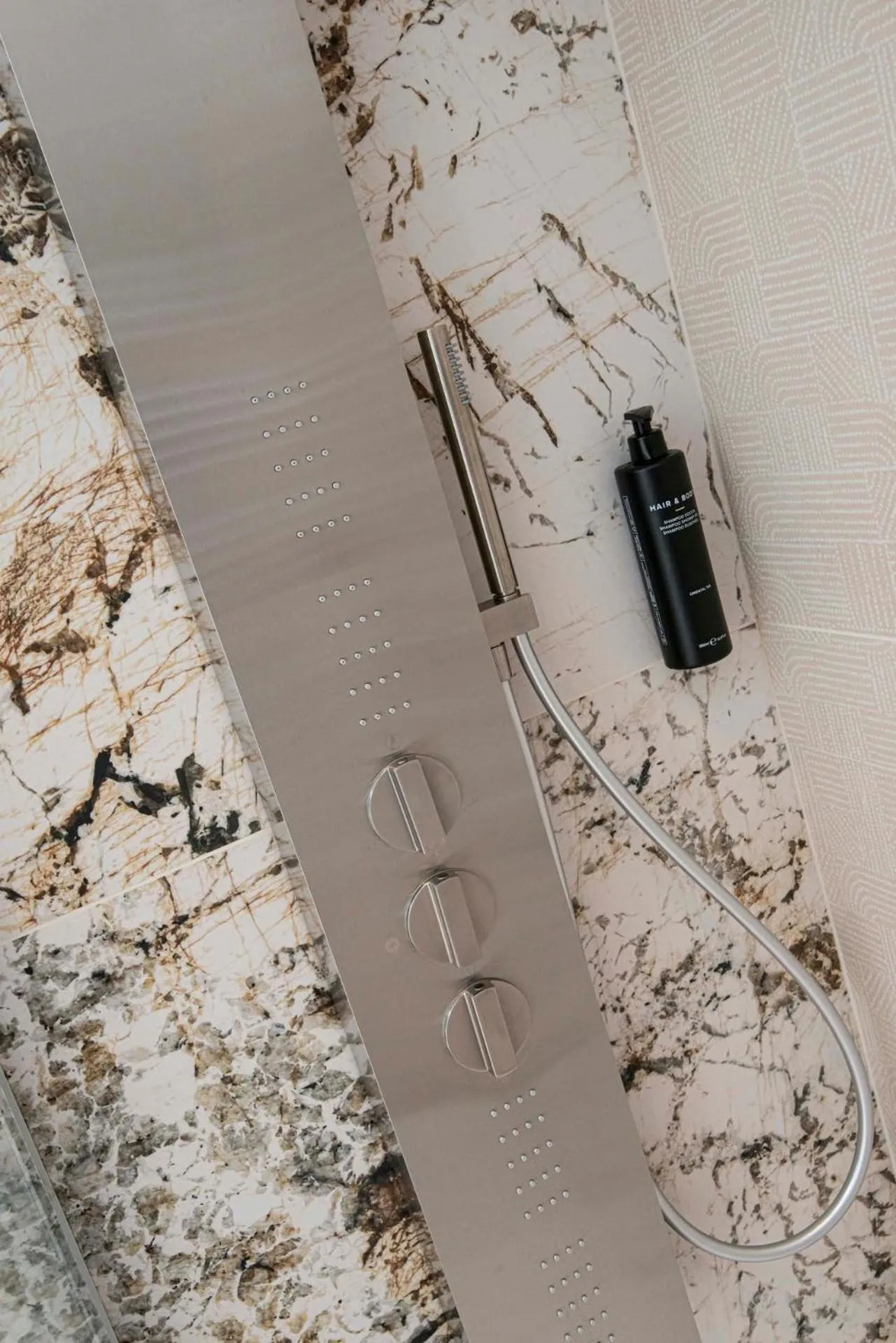 Shower in Hotel Europa Lignano