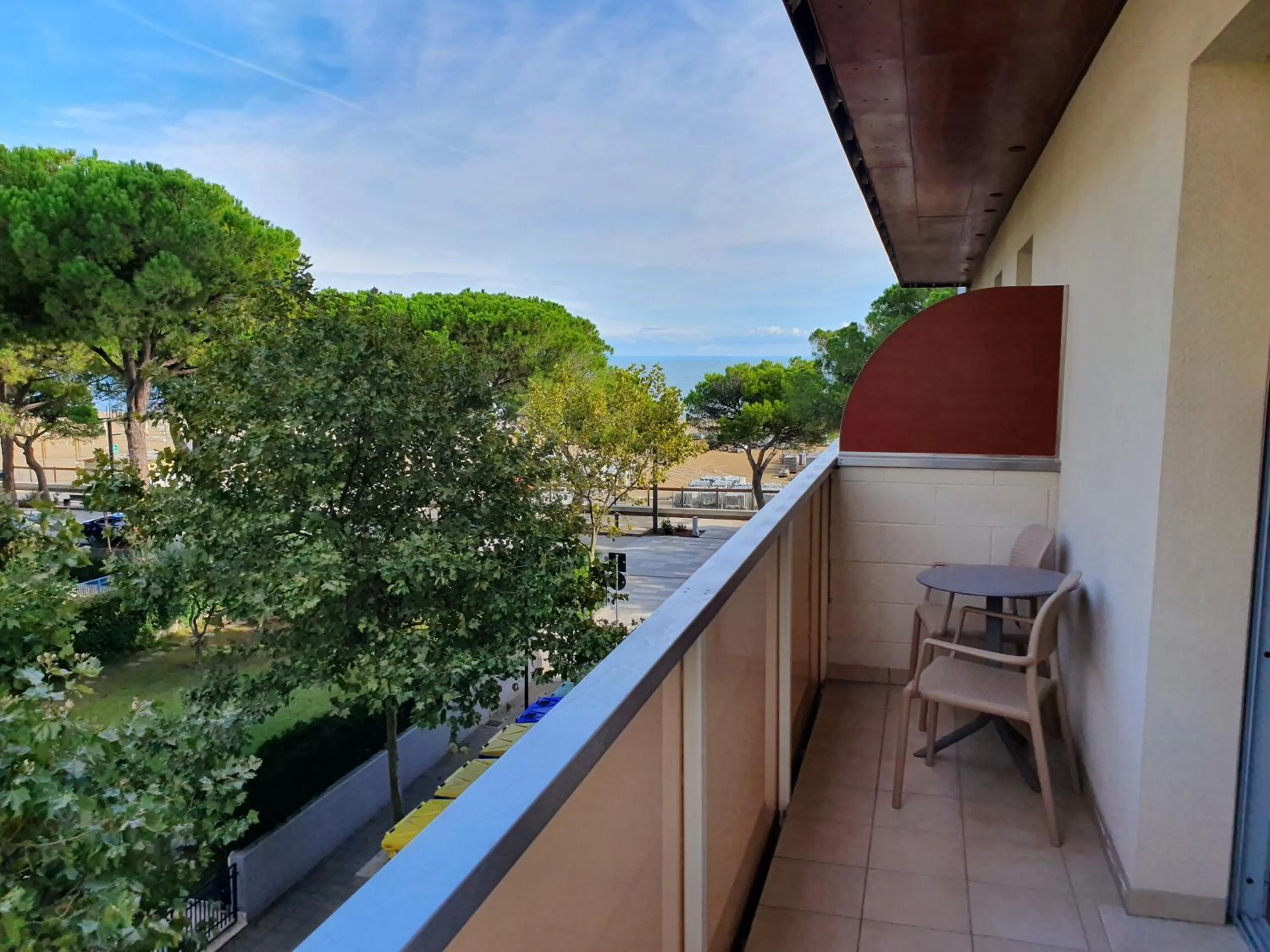 Balcony/Terrace in Hotel Europa Lignano