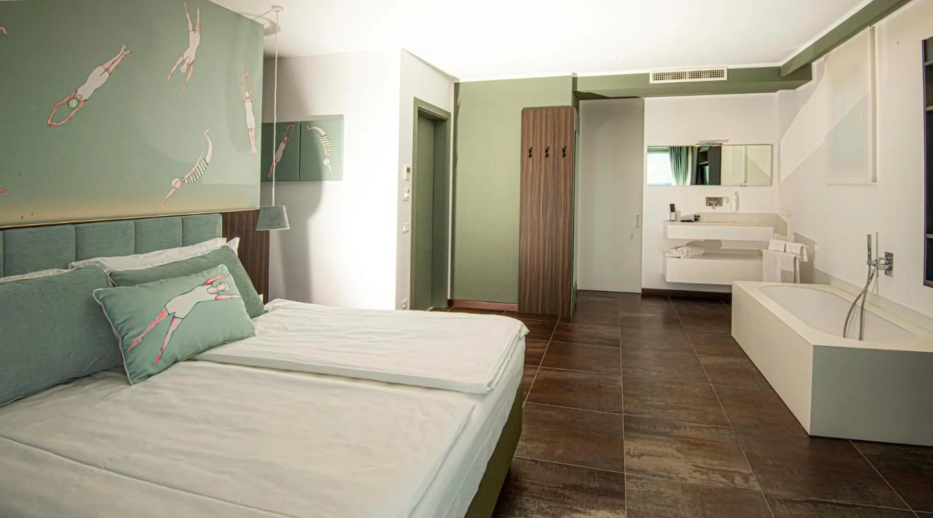 Photo of the whole room, Bed in Hotel Europa Lignano