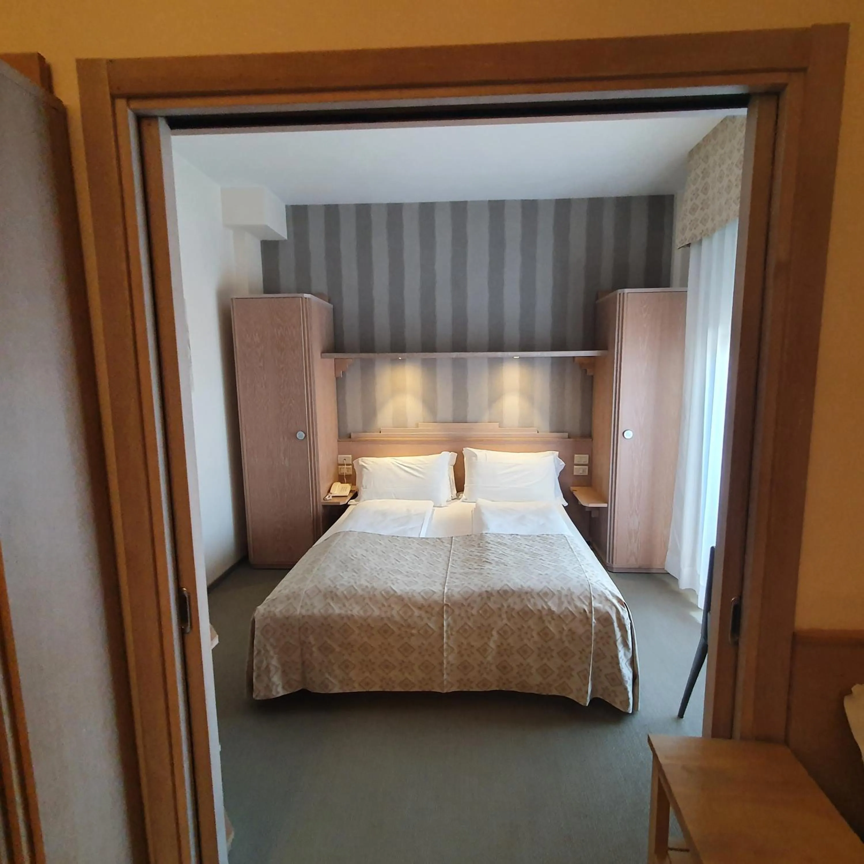 Bedroom, Bed in Hotel Europa Lignano