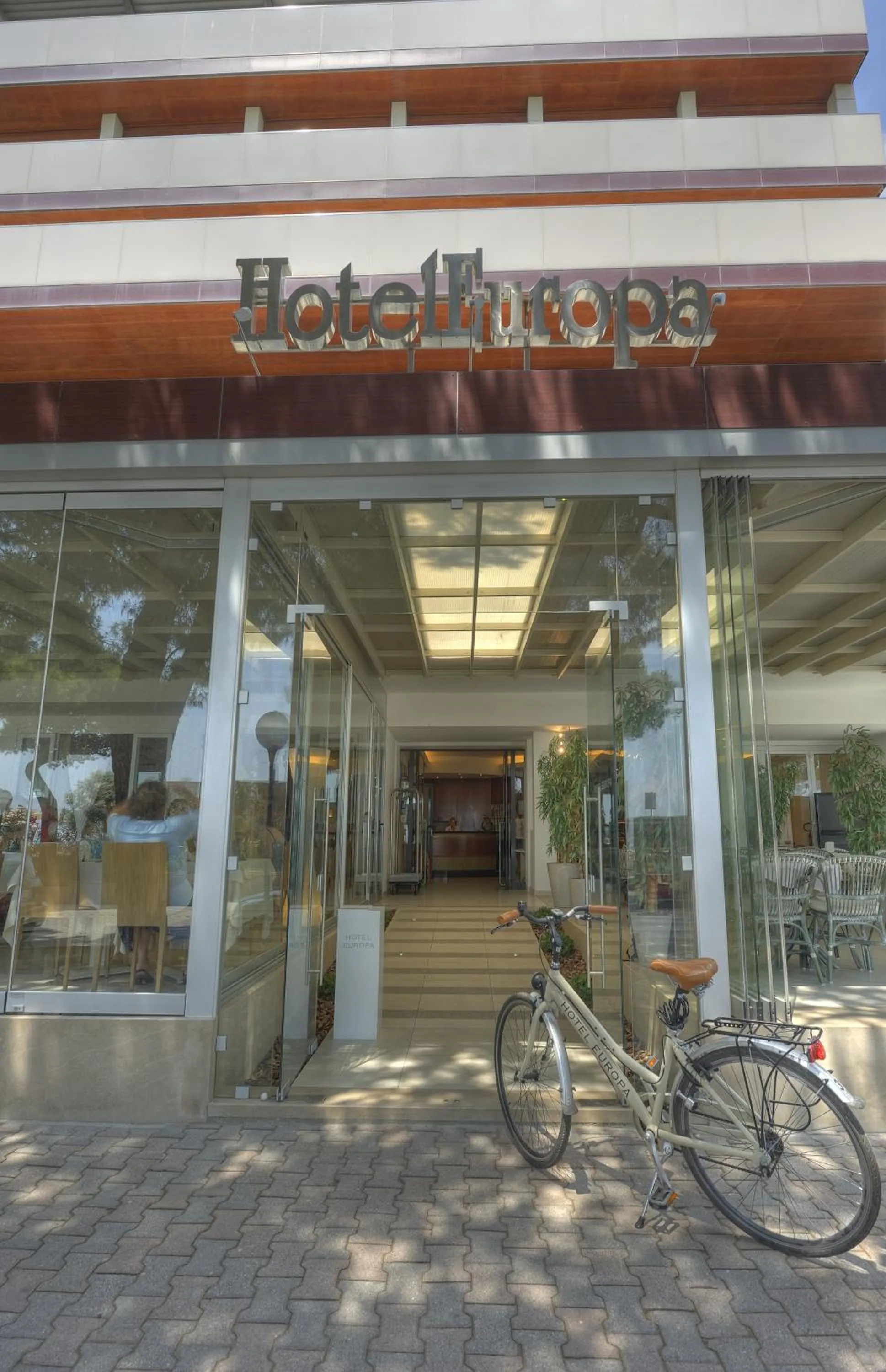 Facade/entrance in Hotel Europa Lignano