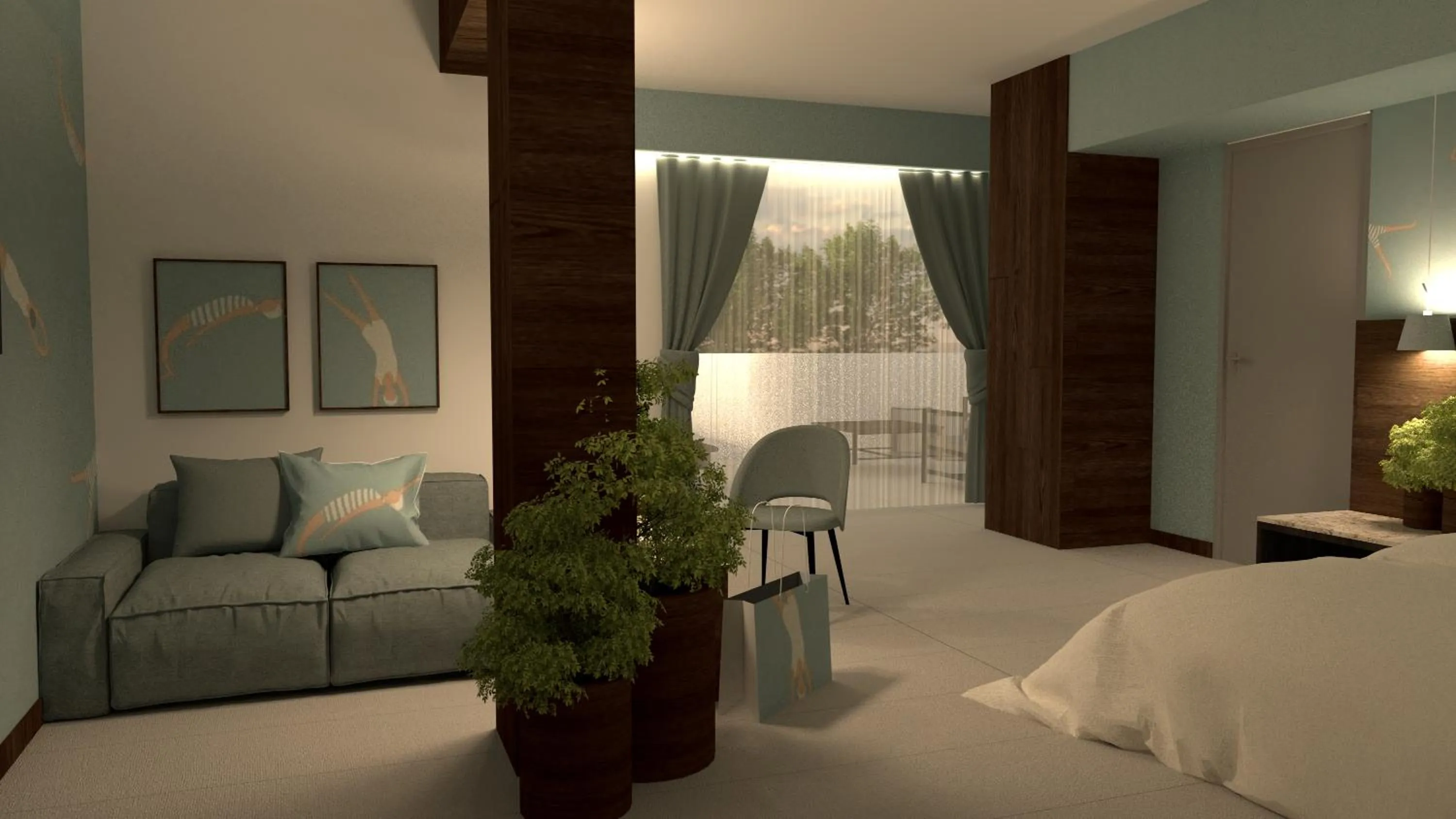 Photo of the whole room, Bed in Hotel Europa Lignano