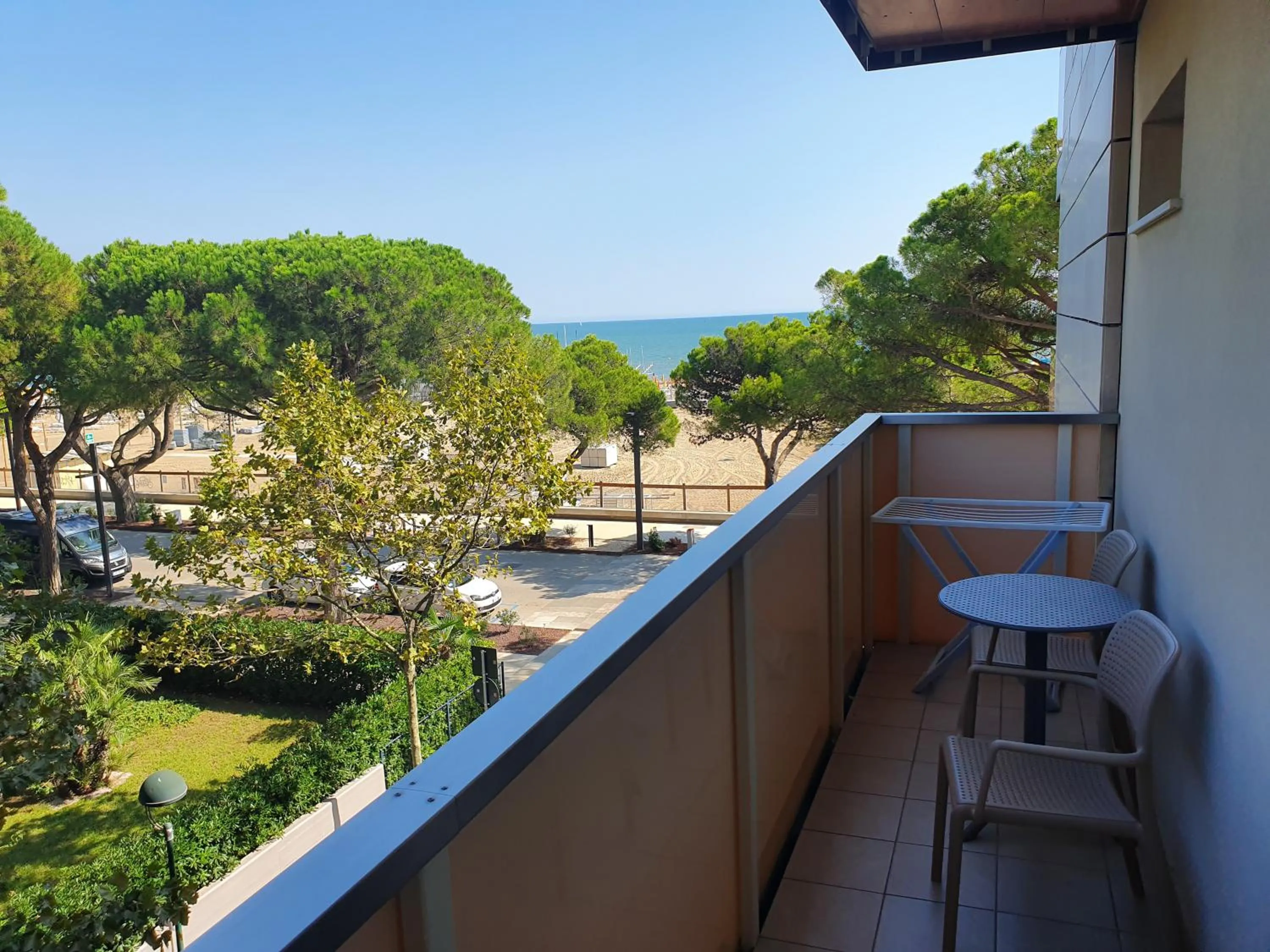 Balcony/Terrace in Hotel Europa Lignano